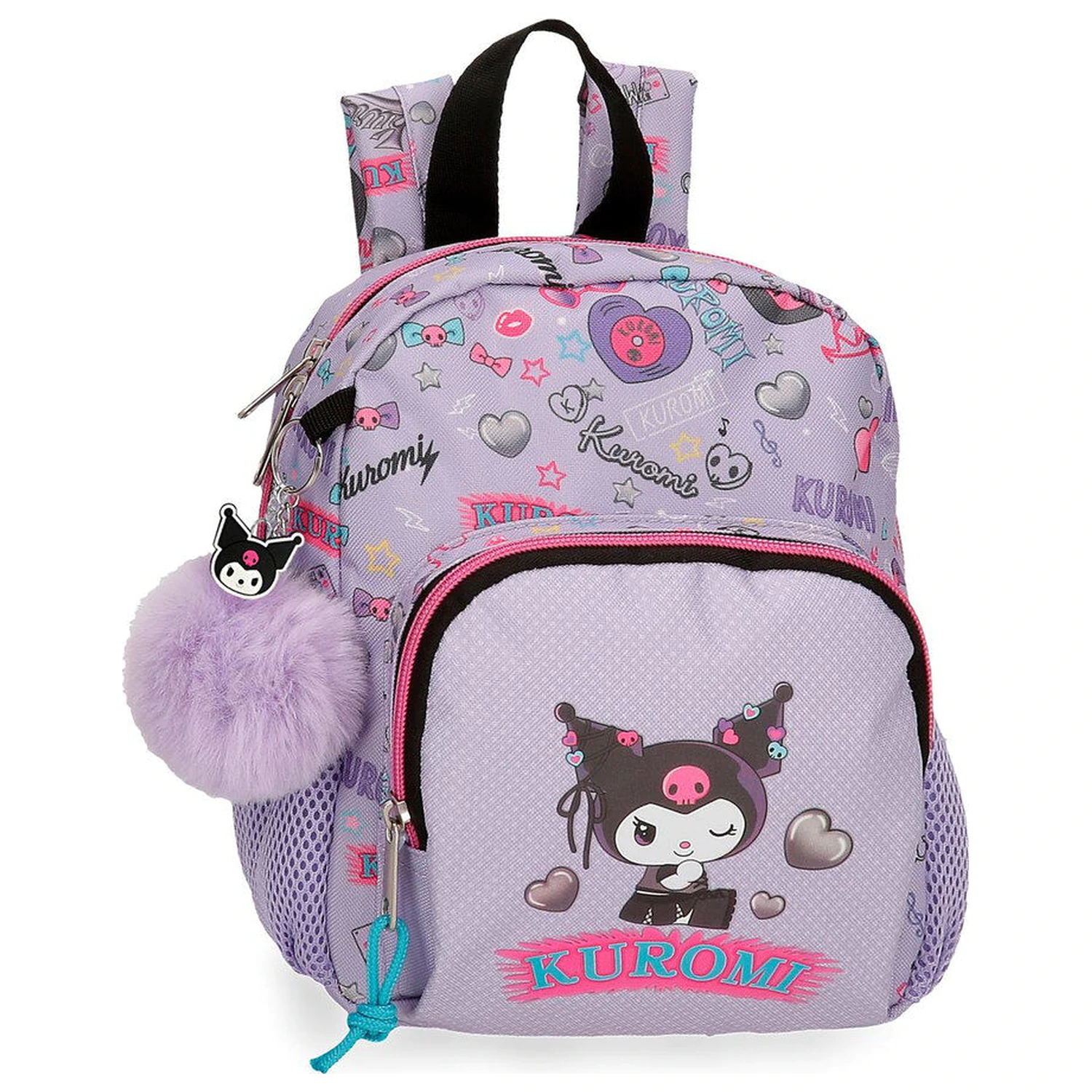 Hello Kitty Kuromi Retropop batoh 24cm fotografii produktu