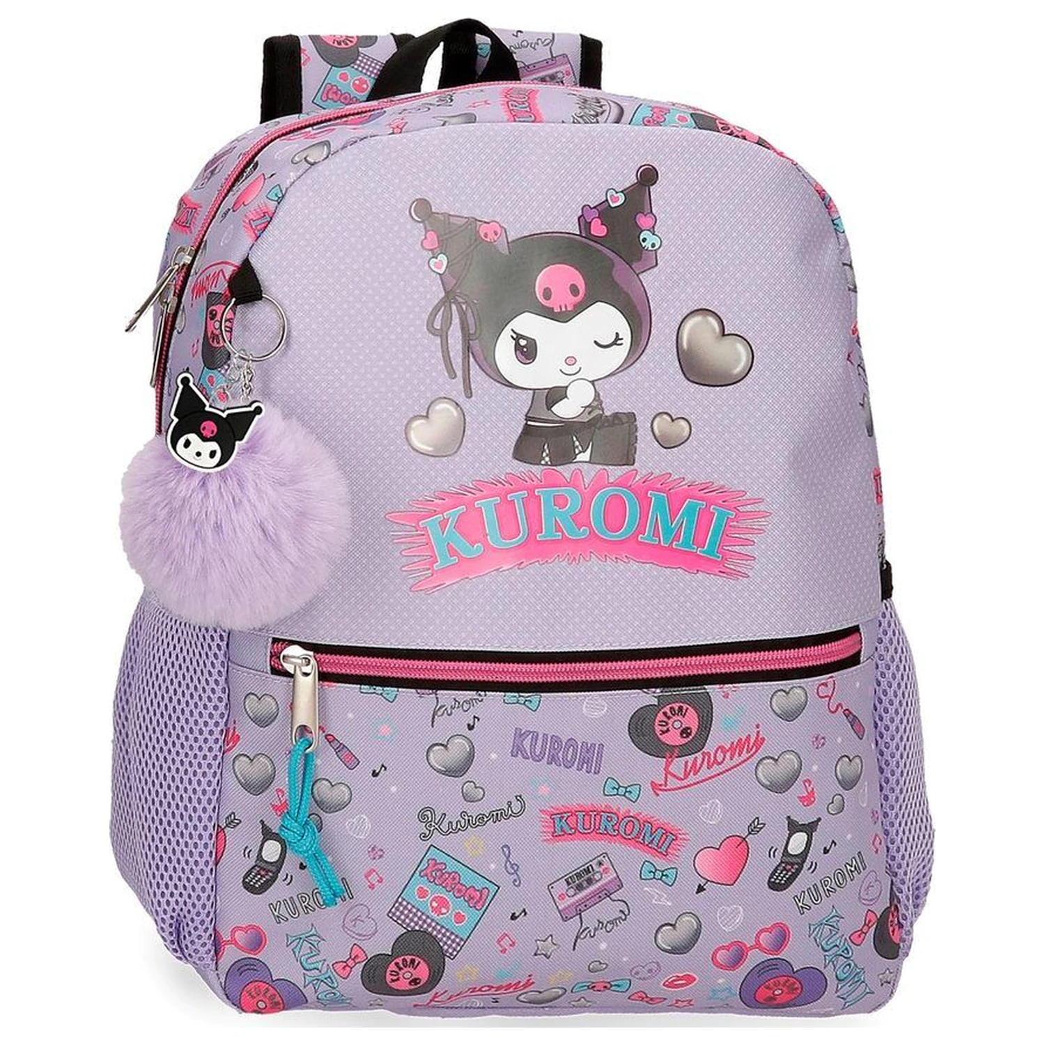Hello Kitty Kuromi Retropop adaptabilní batoh 33 cm fotografii produktu