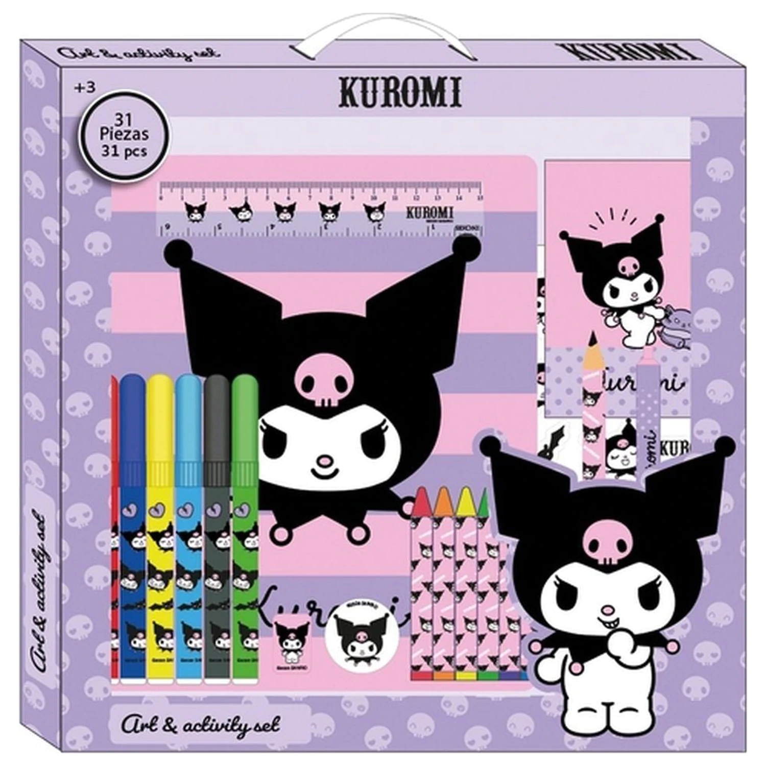 Hello Kitty Kuromi Activity set 31 ks fotografii produktu