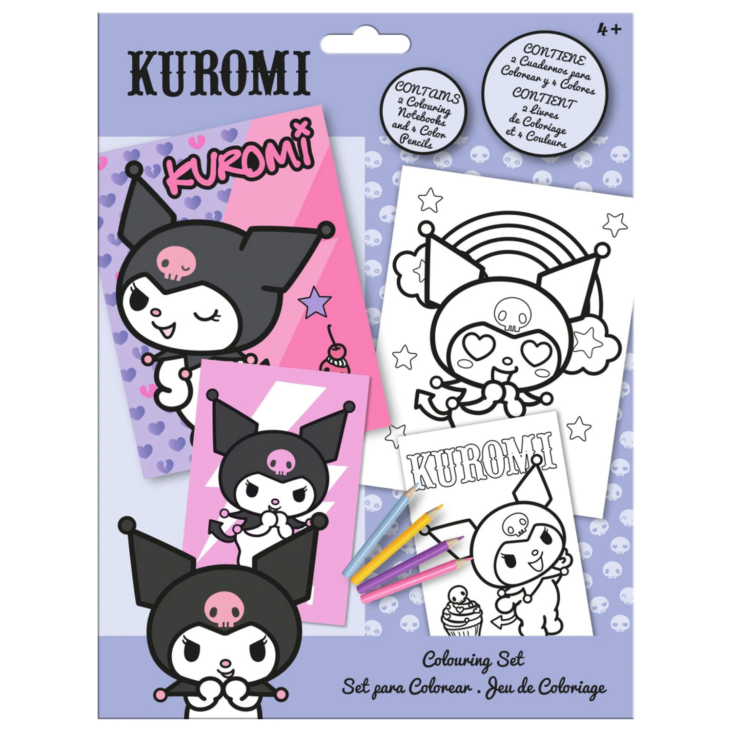 Hello Kitty Kuromi Sada na vybarvování fotografii produktu
