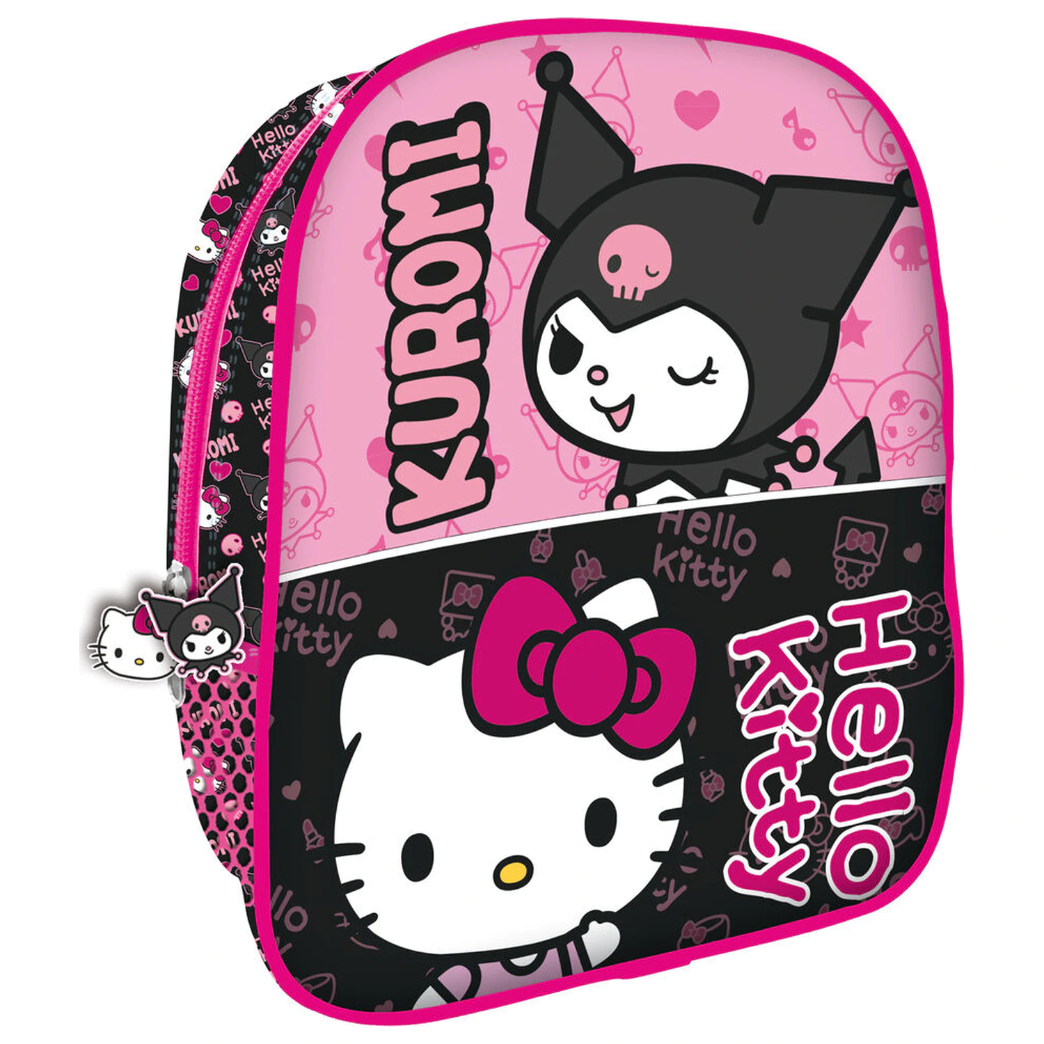 Hello Kitty & Kuromi batoh 26cm fotografii produktu