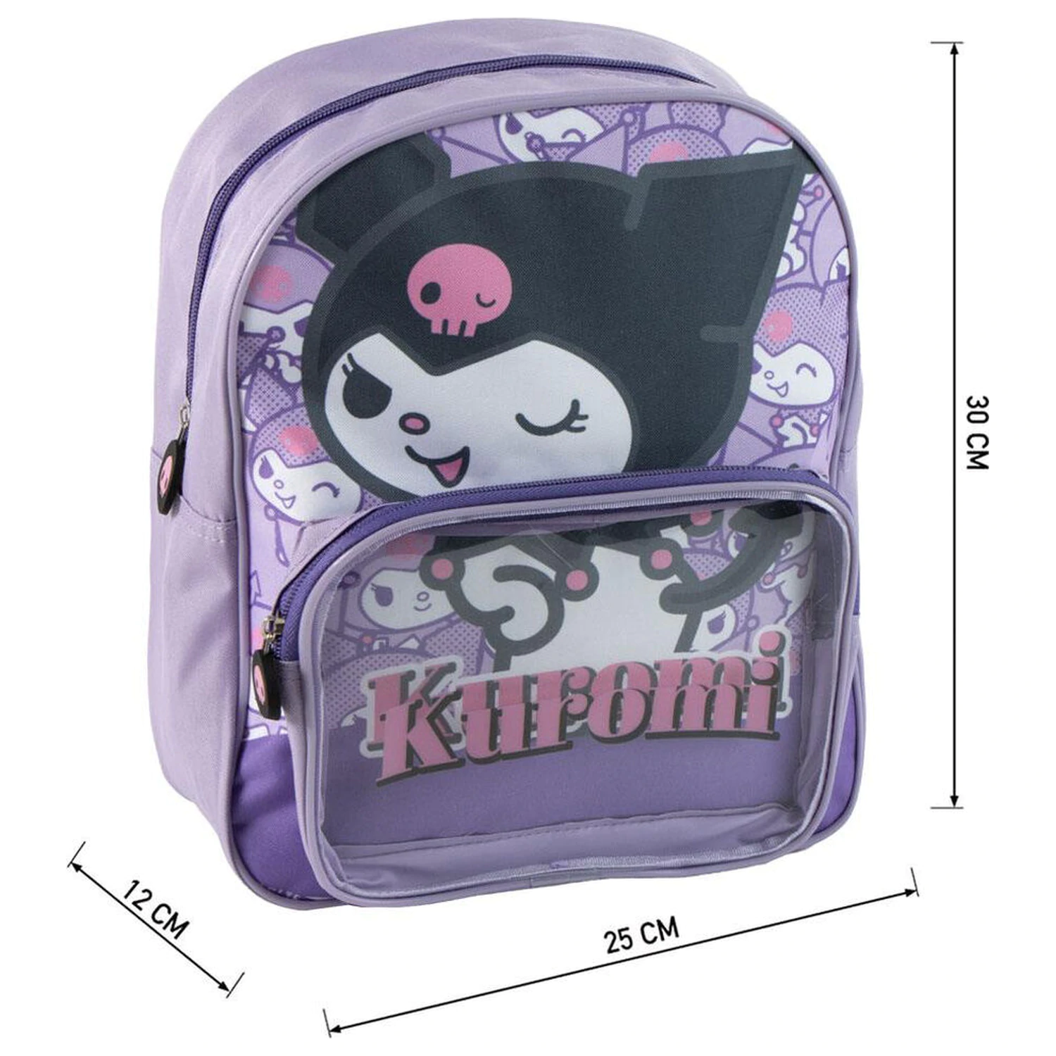 Hello Kitty Kuromi batoh 30cm fotografii produktu