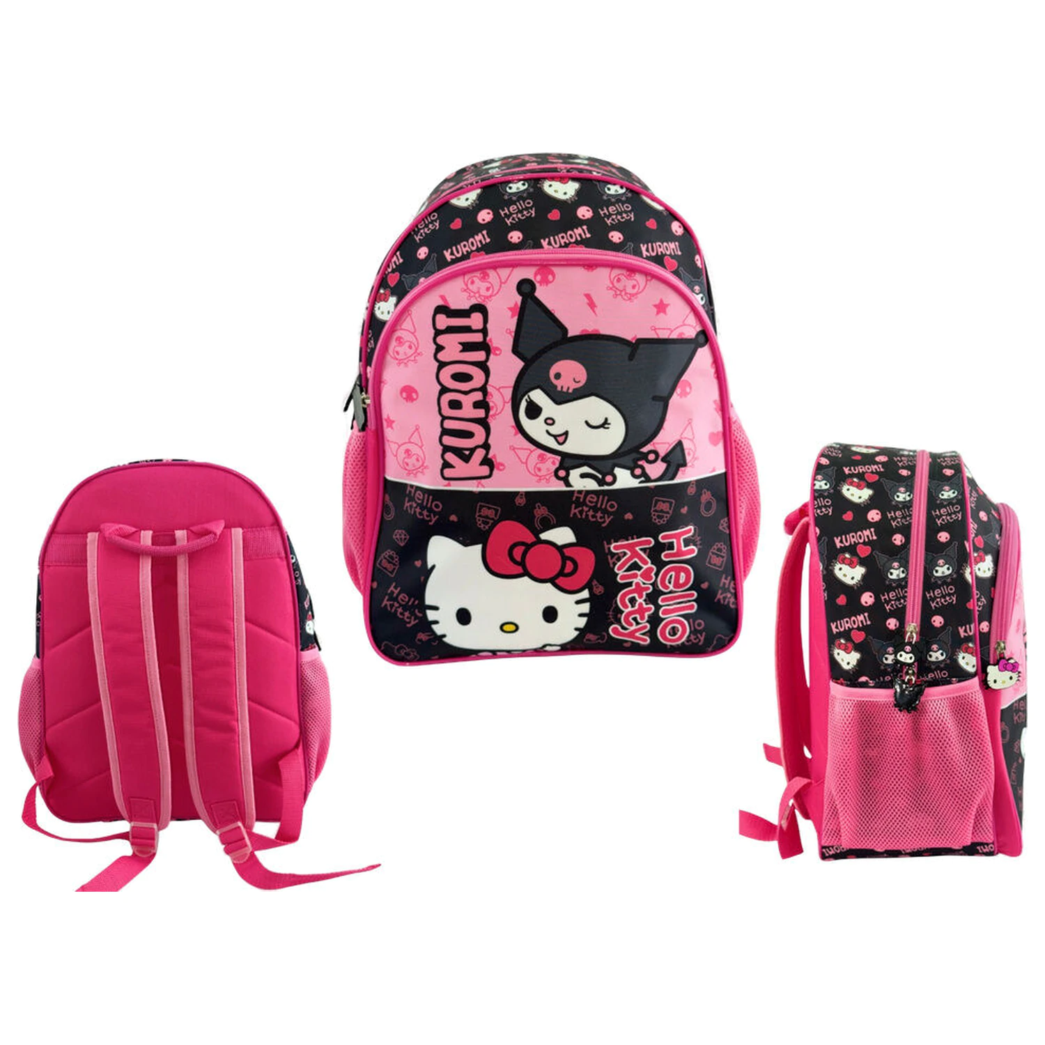 Hello Kitty & Kuromi batoh 40cm fotografii produktu