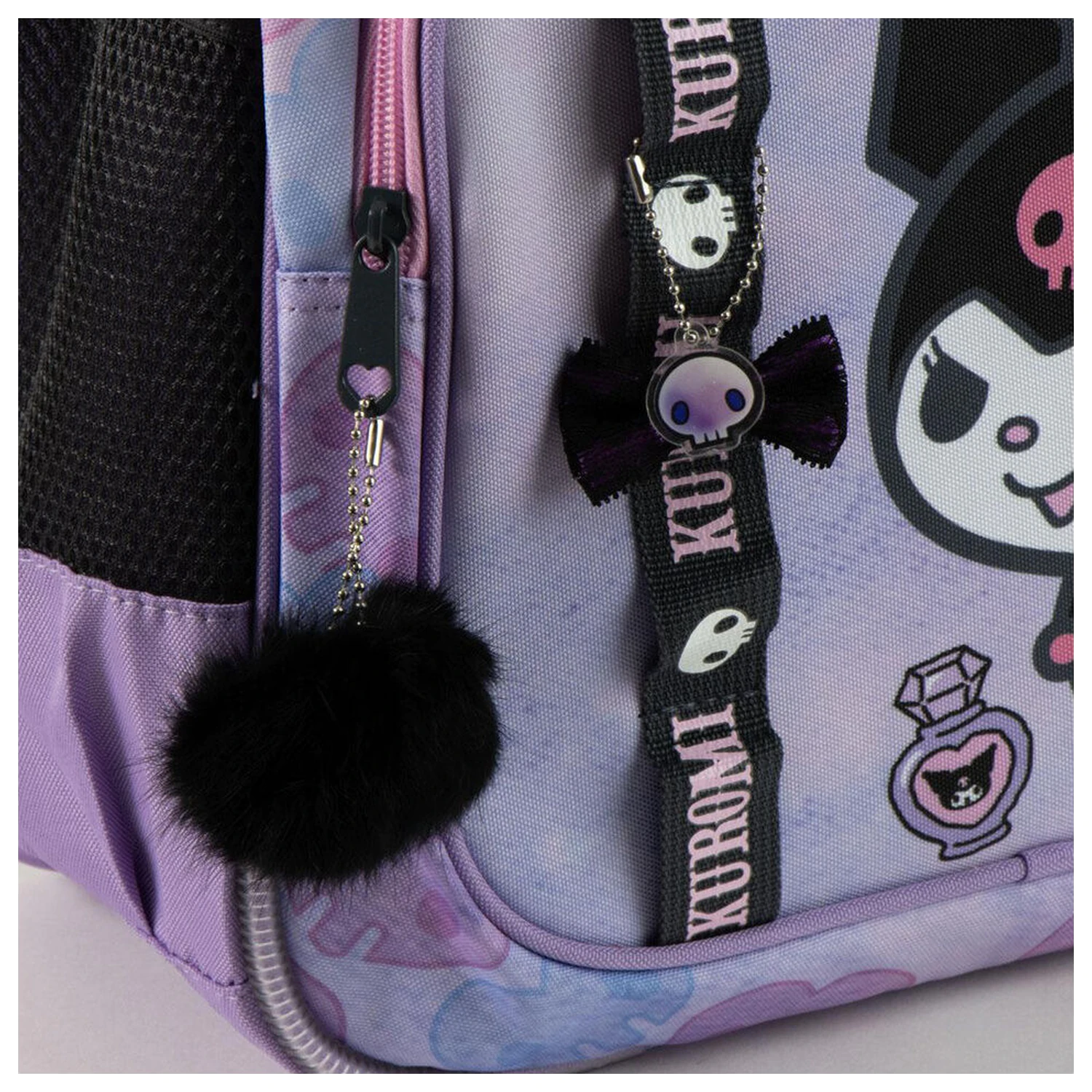 Hello Kitty Kuromi adaptabilní batoh 42 cm fotografii produktu