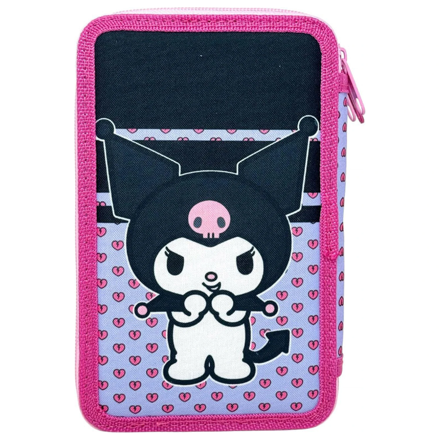 Hello Kitty Kuromi naplněný 3patrový penál fotografii produktu