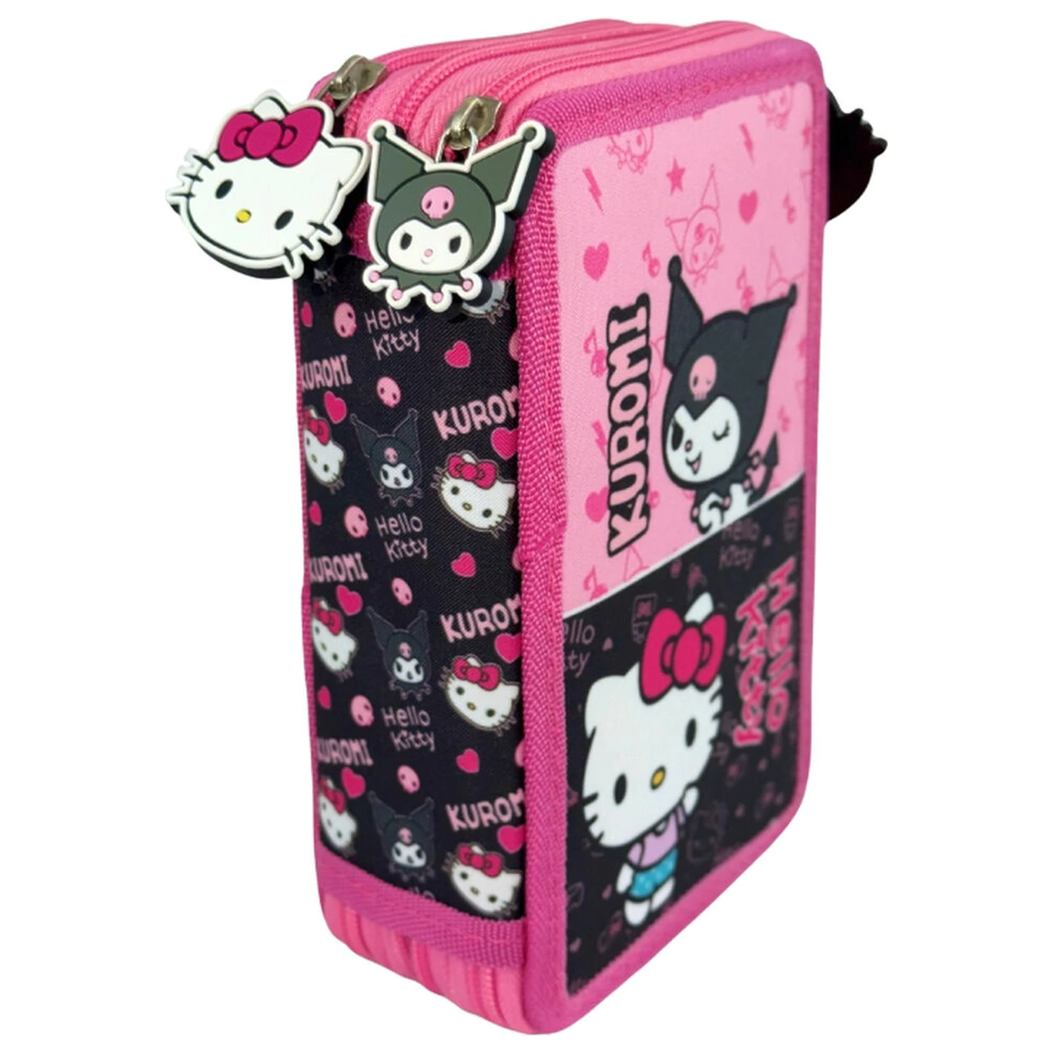 Hello Kitty & Kuromi trojitý penál fotografii produktu