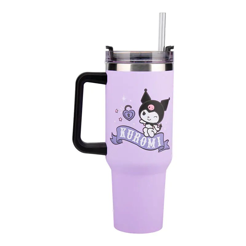 Hello Kitty Kuromi cestovní termohrnek 1200 ml fotografii produktu