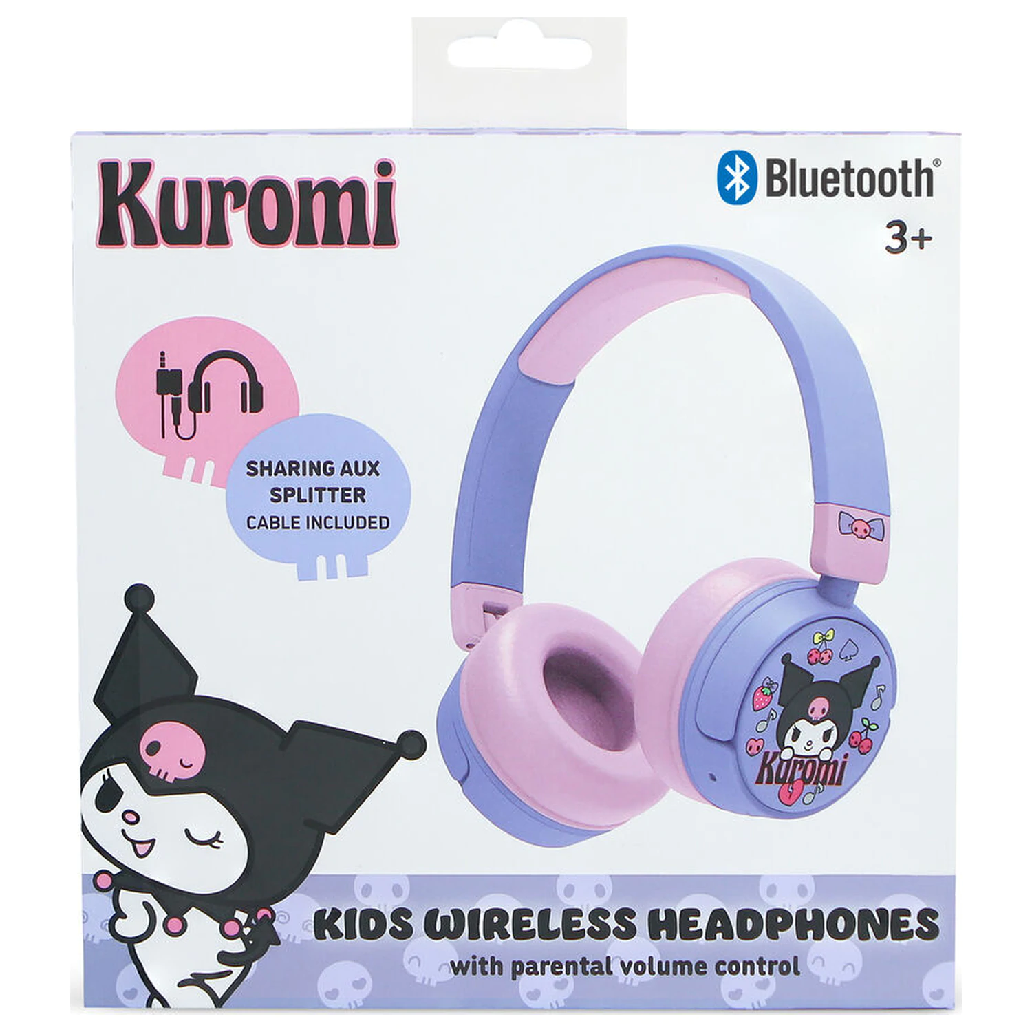 Hello Kitty Kuromi bezdrátová dětská sluchátka fotografii produktu