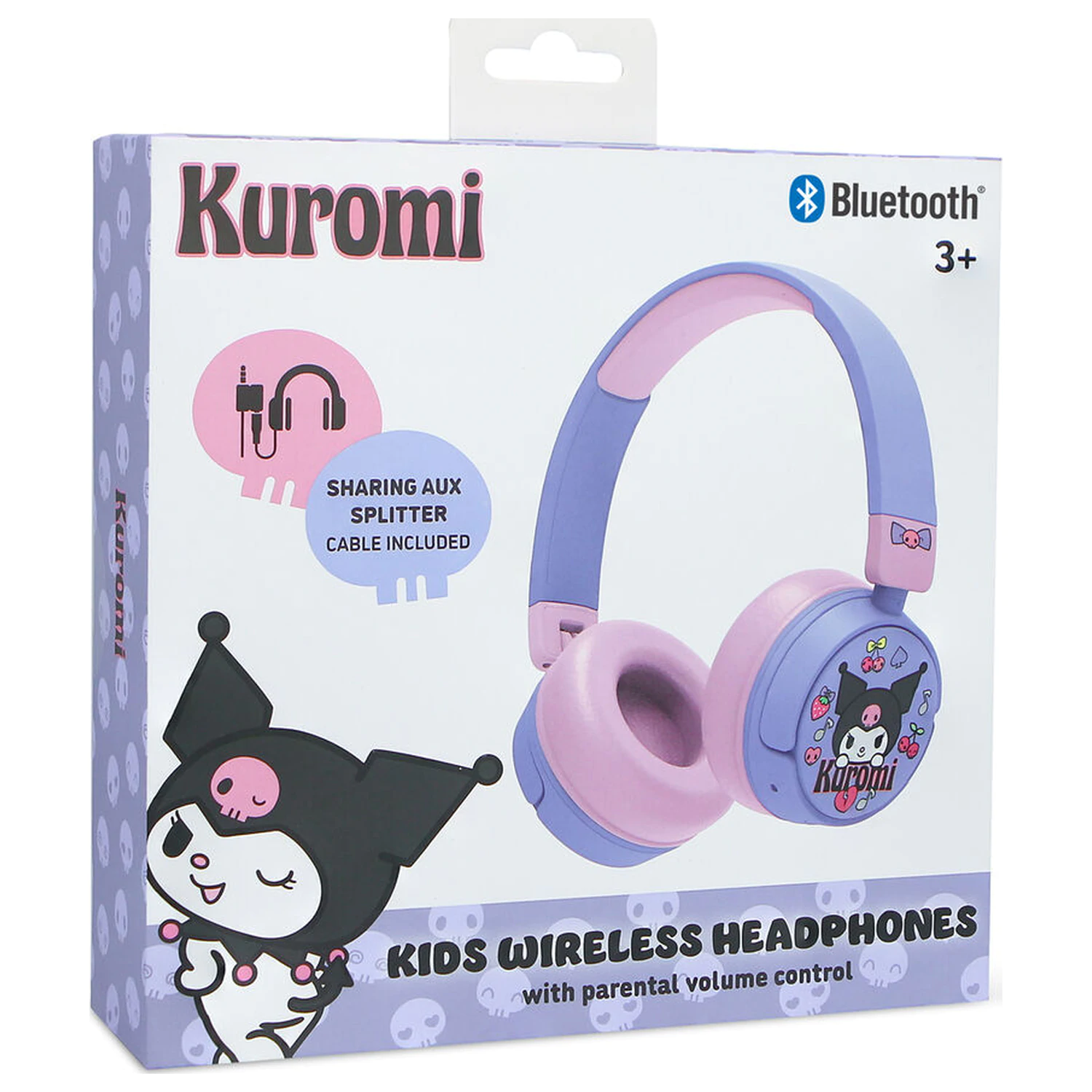 Hello Kitty Kuromi bezdrátová dětská sluchátka fotografii produktu