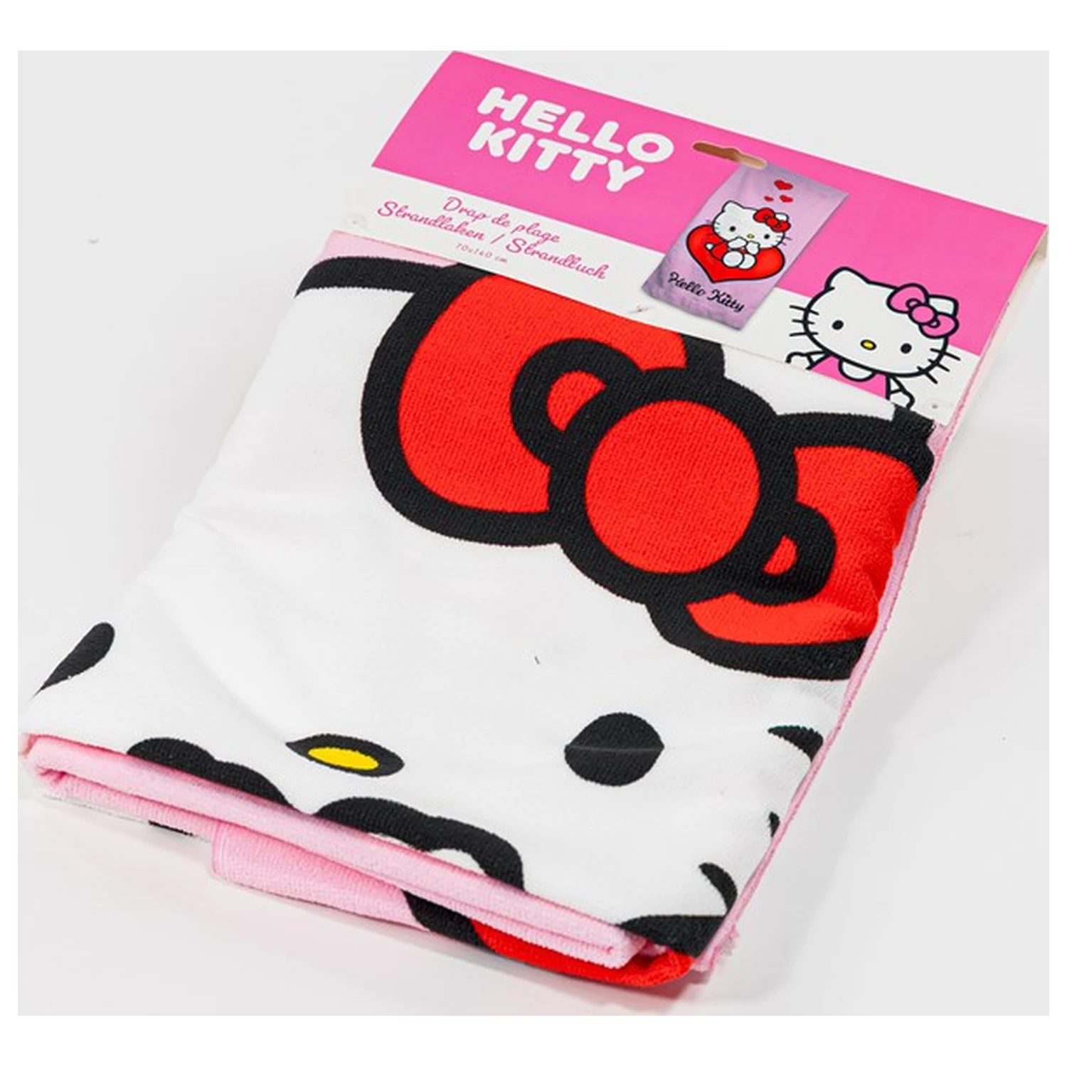Hello Kitty Love ručník 70x140cm fotografii produktu
