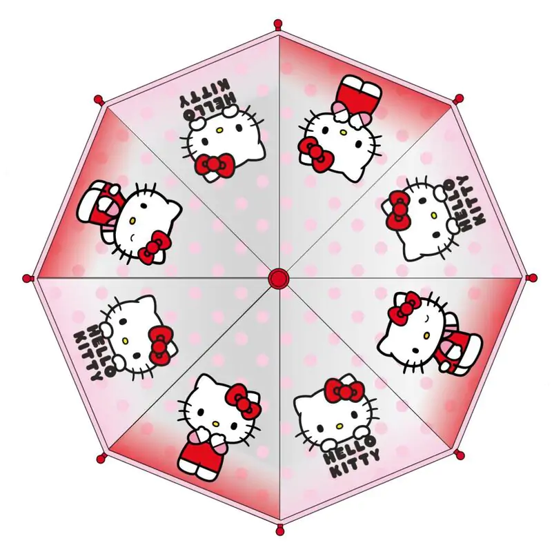 Hello Kitty manuální bublinový deštník fotografii produktu