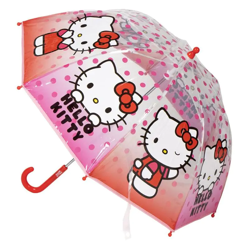 Hello Kitty manuální bublinový deštník fotografii produktu