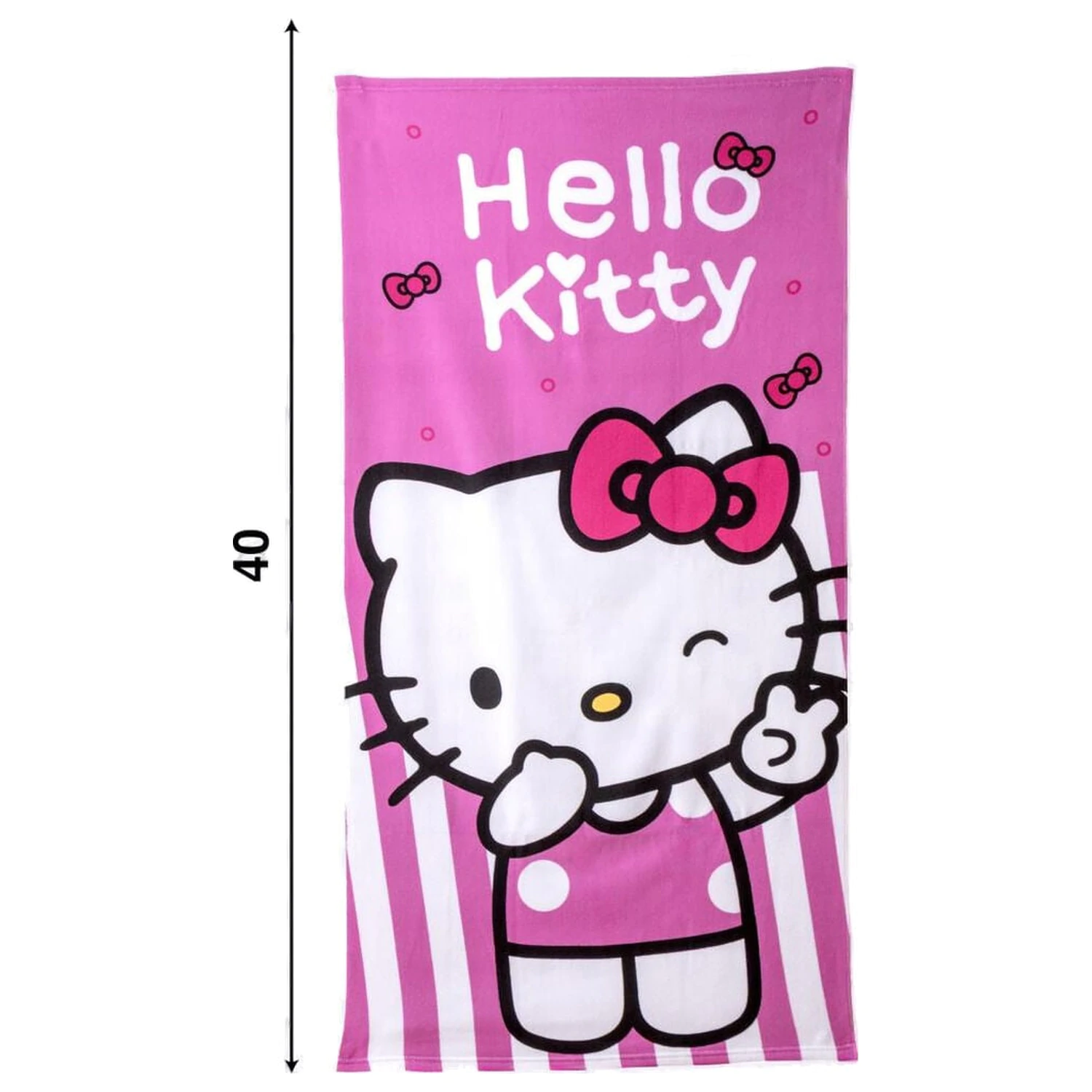 Ručník z mikrovlákna Hello Kitty fotografii produktu