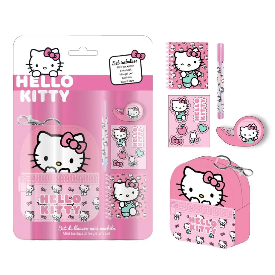 Hello Kitty Stationery mini sada batohu fotografii produktu