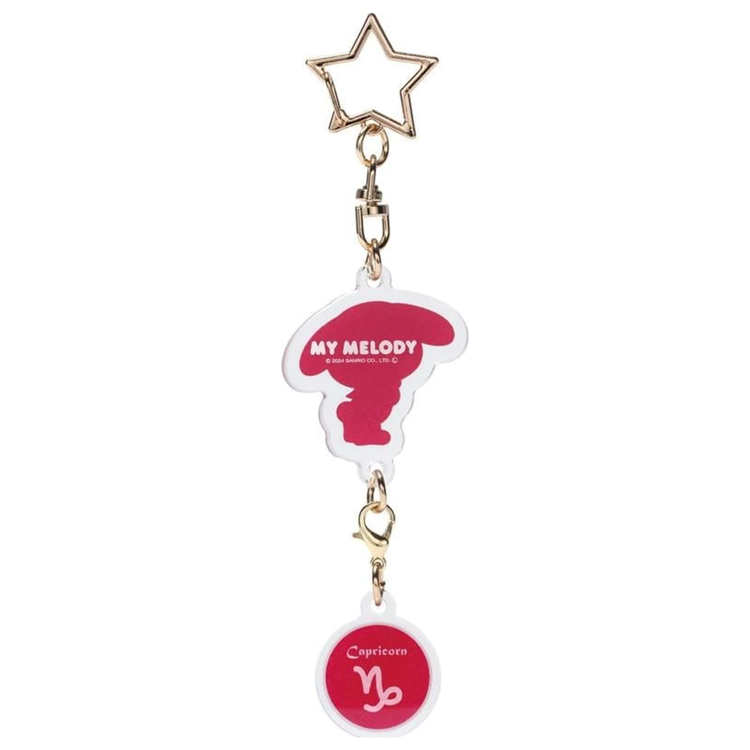 Hello Kitty My Melody Kozoroh Astrologický symbol klíčenka fotografii produktu