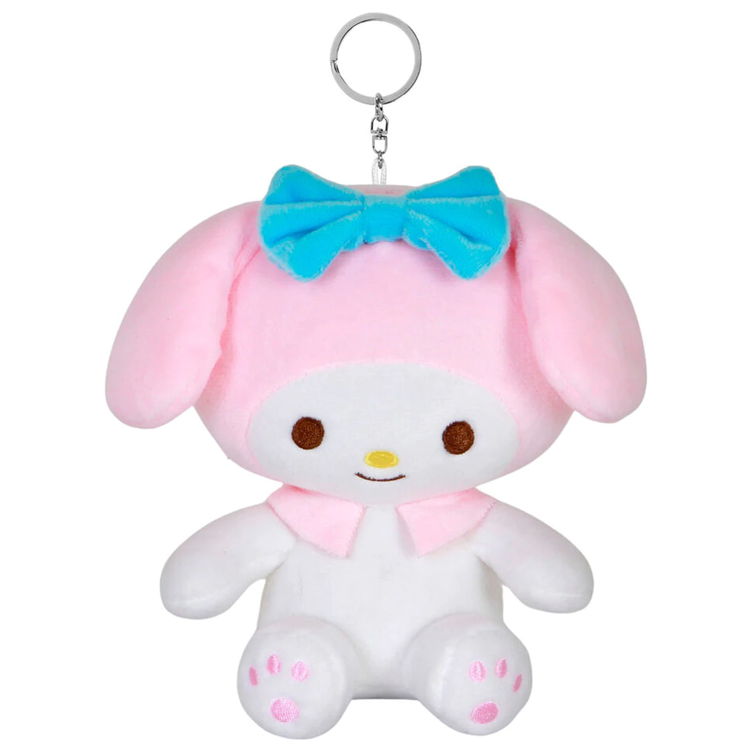 Hello Kitty My Melody plyšový přívěsek na klíče 10cm fotografii produktu
