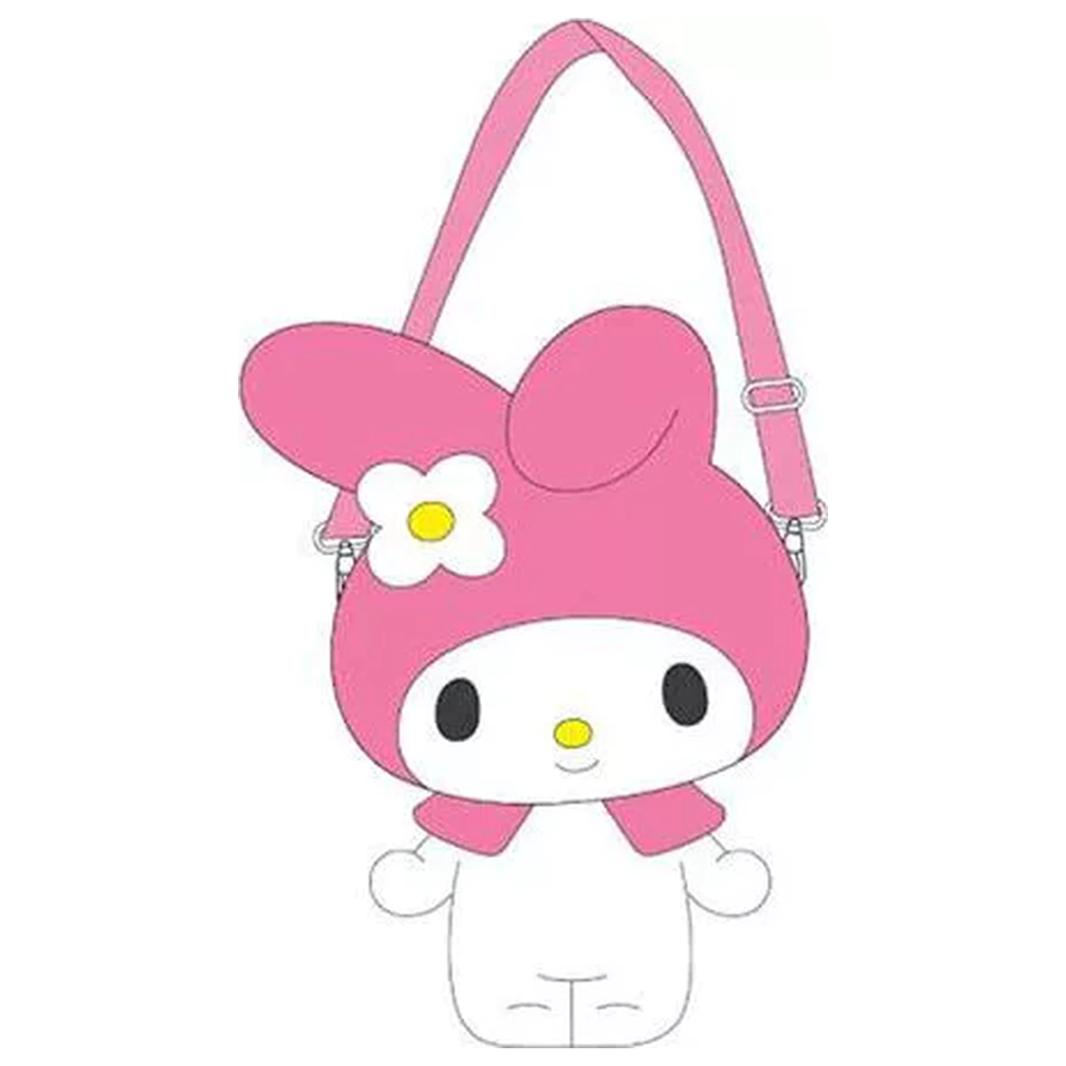 Hello Kitty My Melody taška přes rameno, crossbody taška 30 cm fotografii produktu