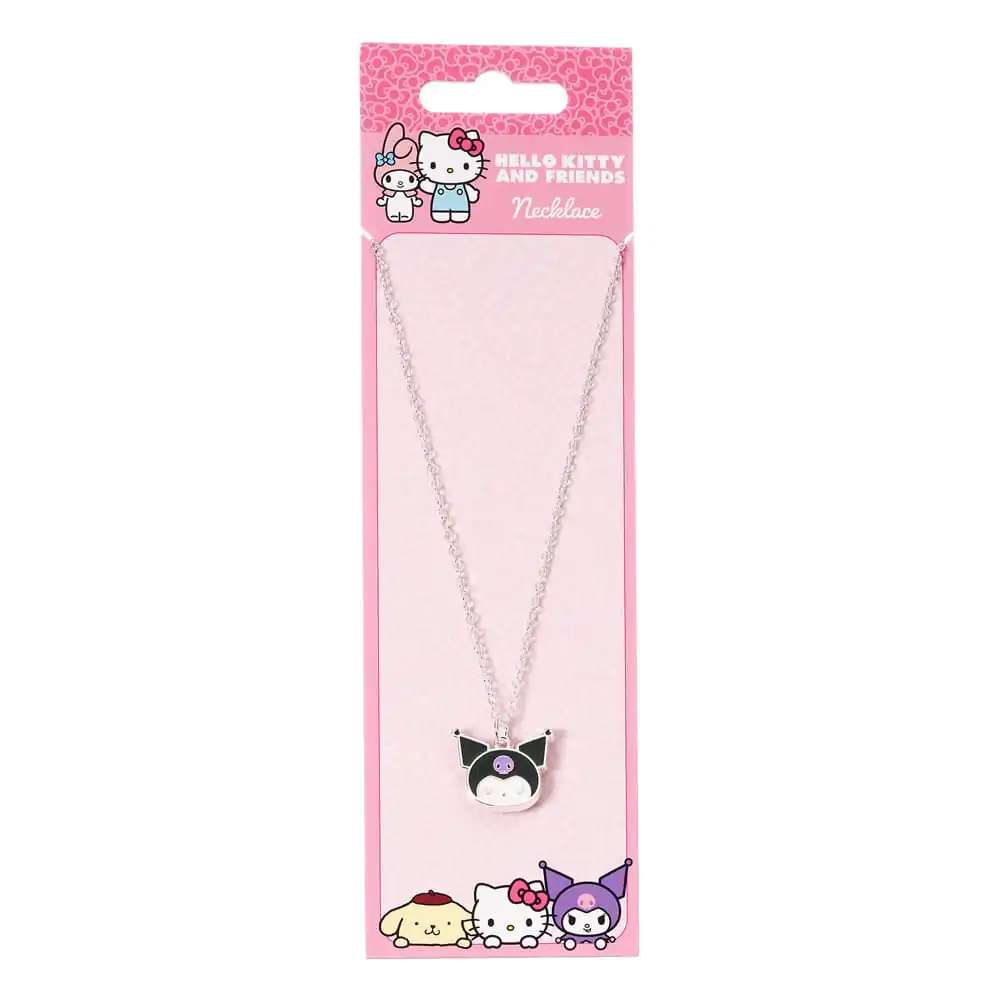 Hello Kitty náhrdelník s přívěskem Kuromi fotografii produktu