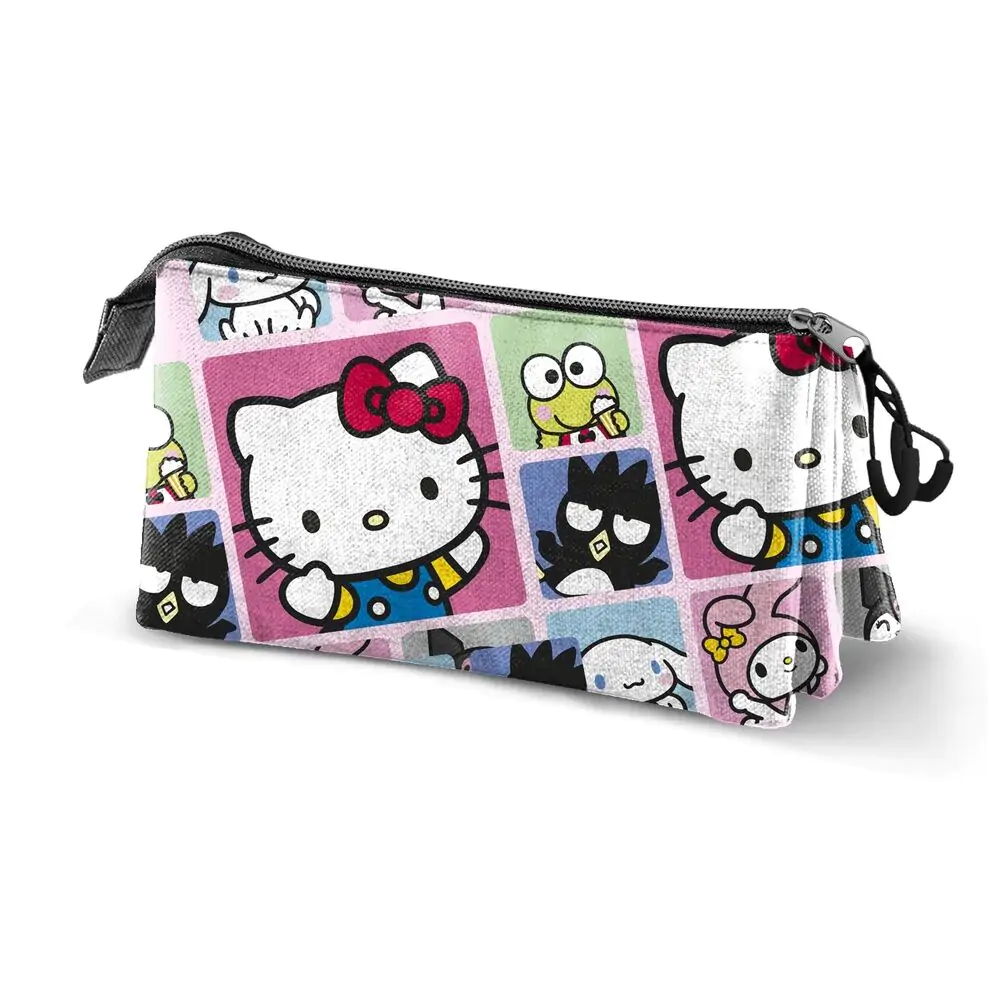 Pouzdro na tužky Hello Kitty Panels trojité fotografii produktu