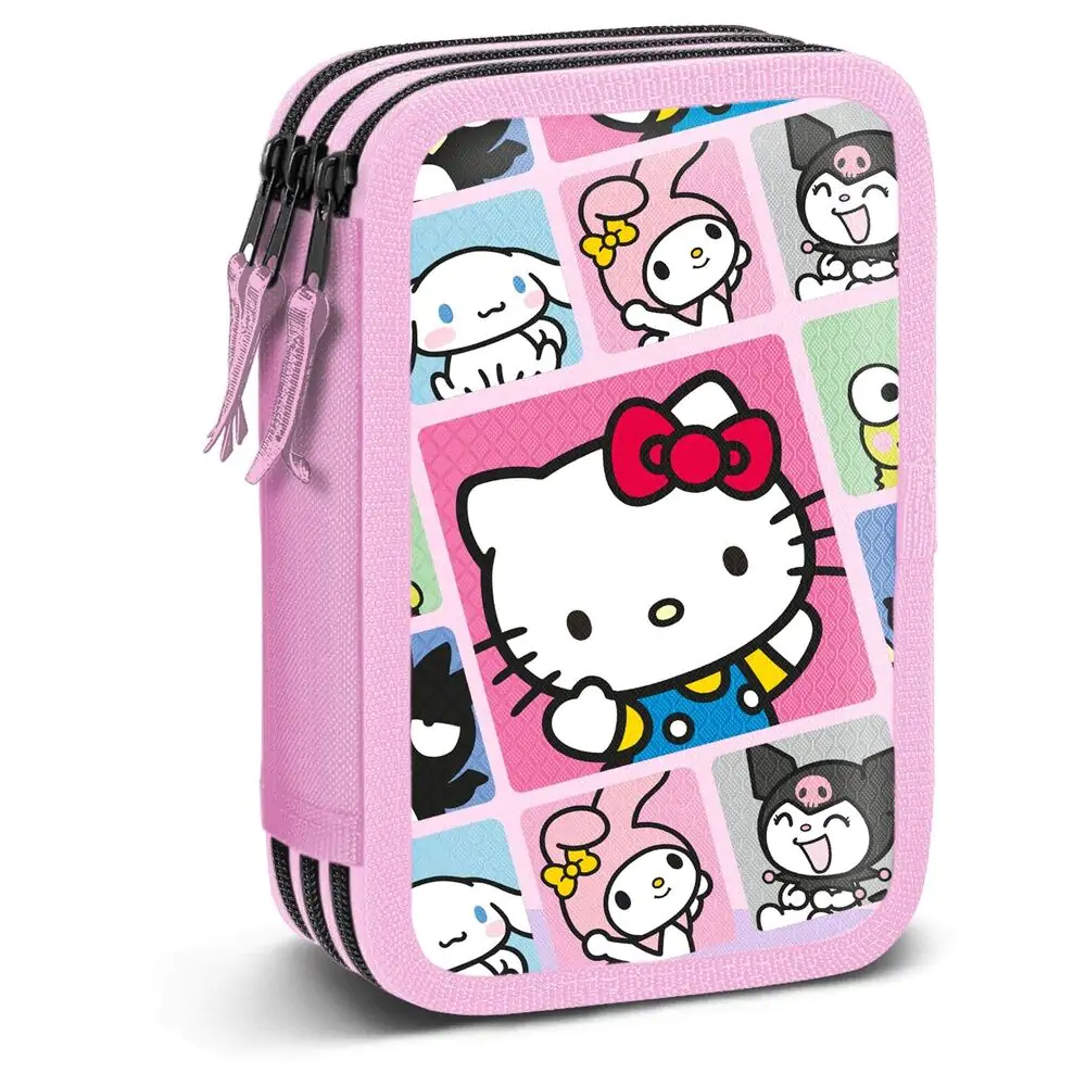 Penál Hello Kitty Panels trojitý fotografii produktu