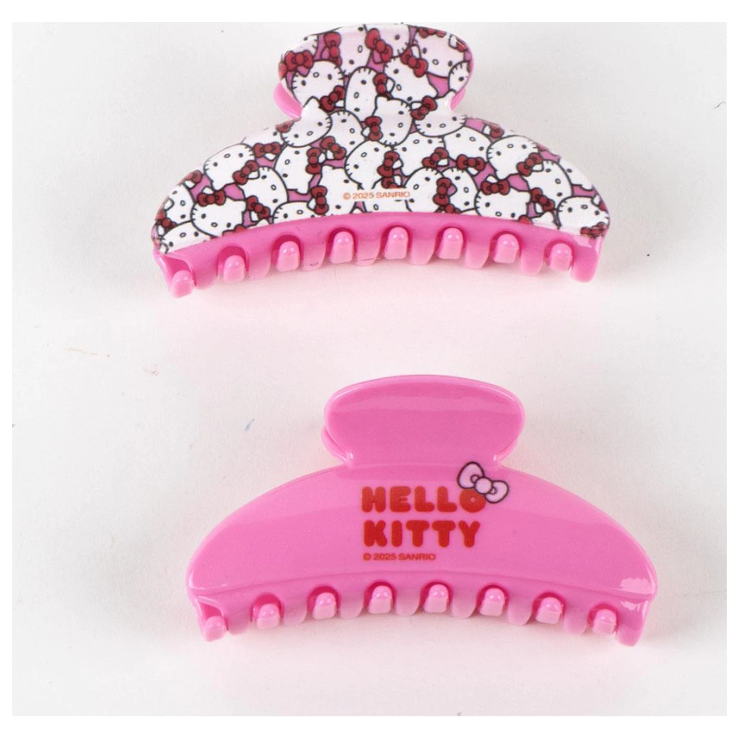 Hello Kitty Růžová sada sponek do vlasů, 2 kusy fotografii produktu