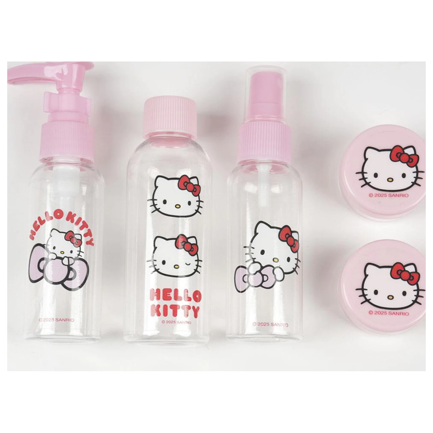 Hello Kitty růžová cestovní hygienická sada fotografii produktu