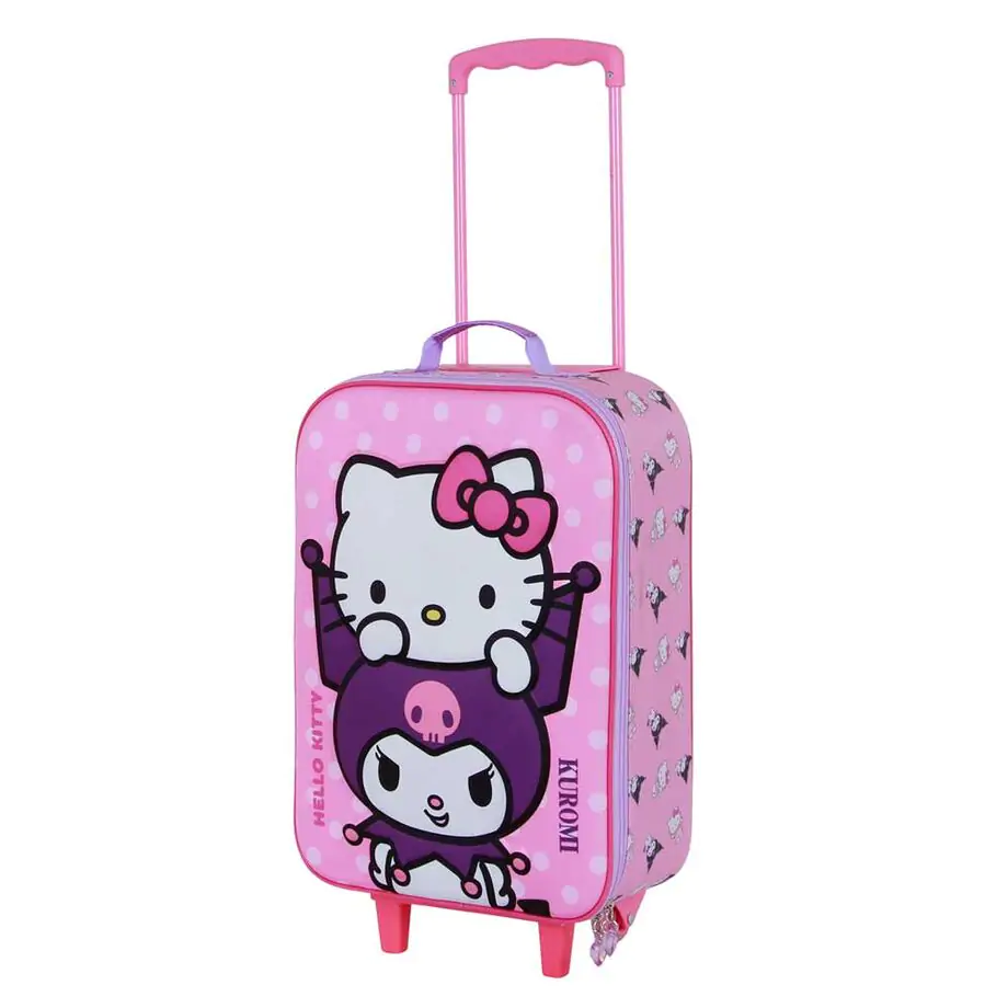 Hello Kitty Hravý 3D Trolley kufr 52 cm fotografii produktu