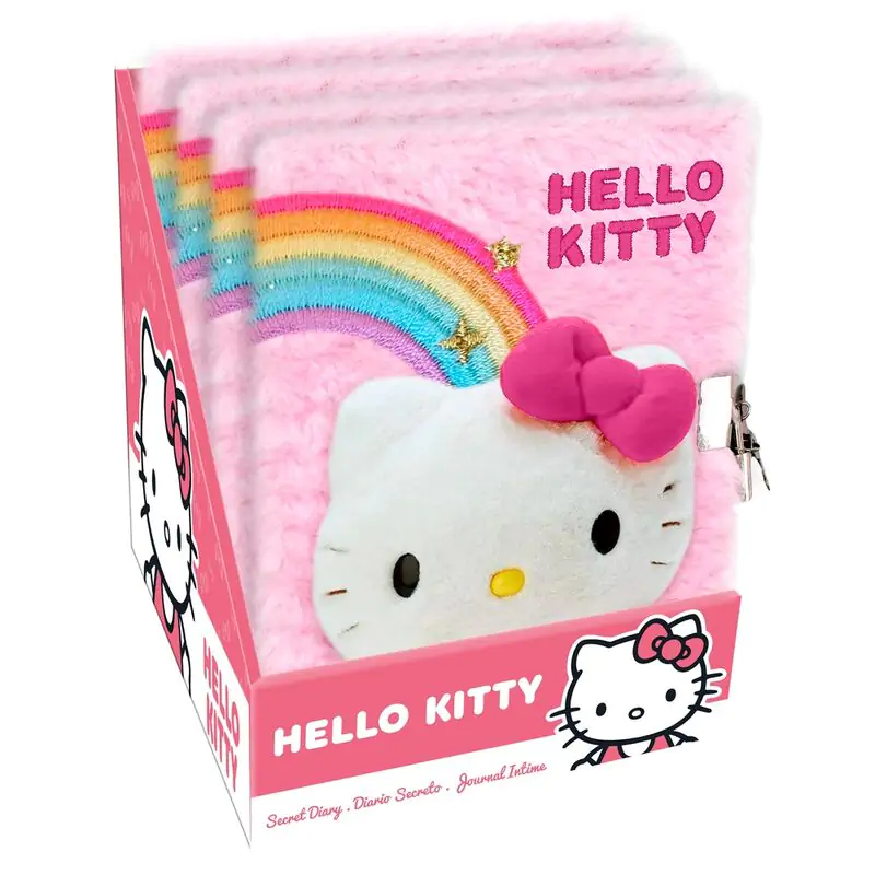 Plyšový deník Hello Kitty fotografii produktu