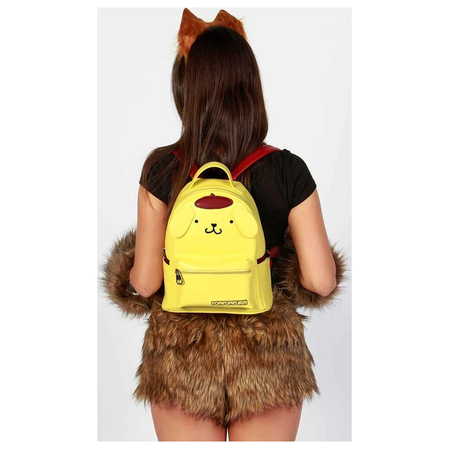 Hello Kitty Pompompurin batoh 29cm fotografii produktu