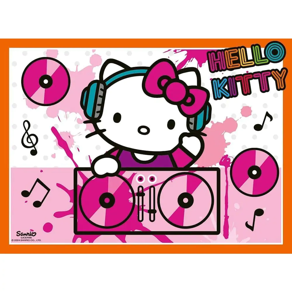 Hello Kitty puzzle 12-16-20-24 dílků fotografii produktu