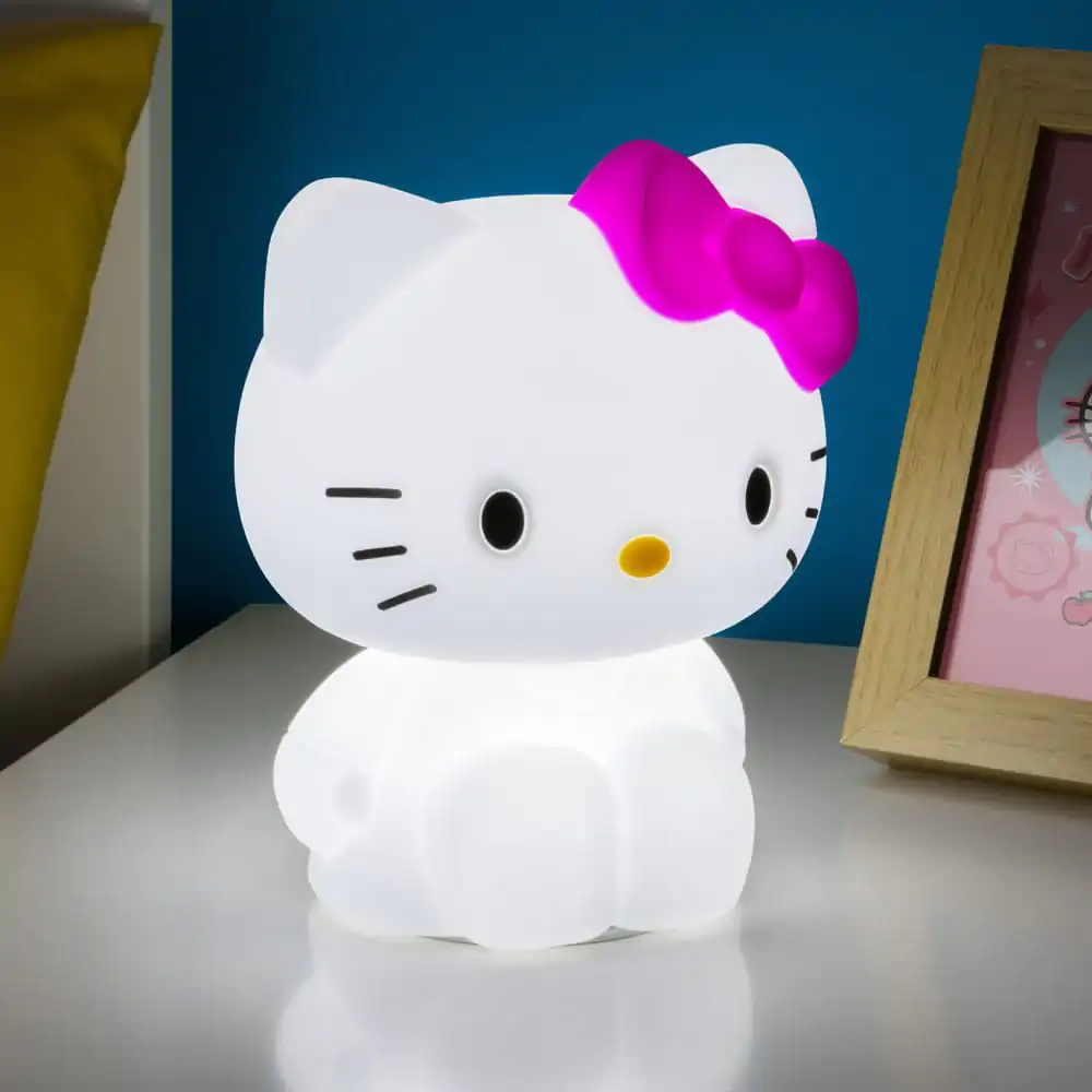 Hello Kitty Silikonová lampička 18 cm fotografii produktu