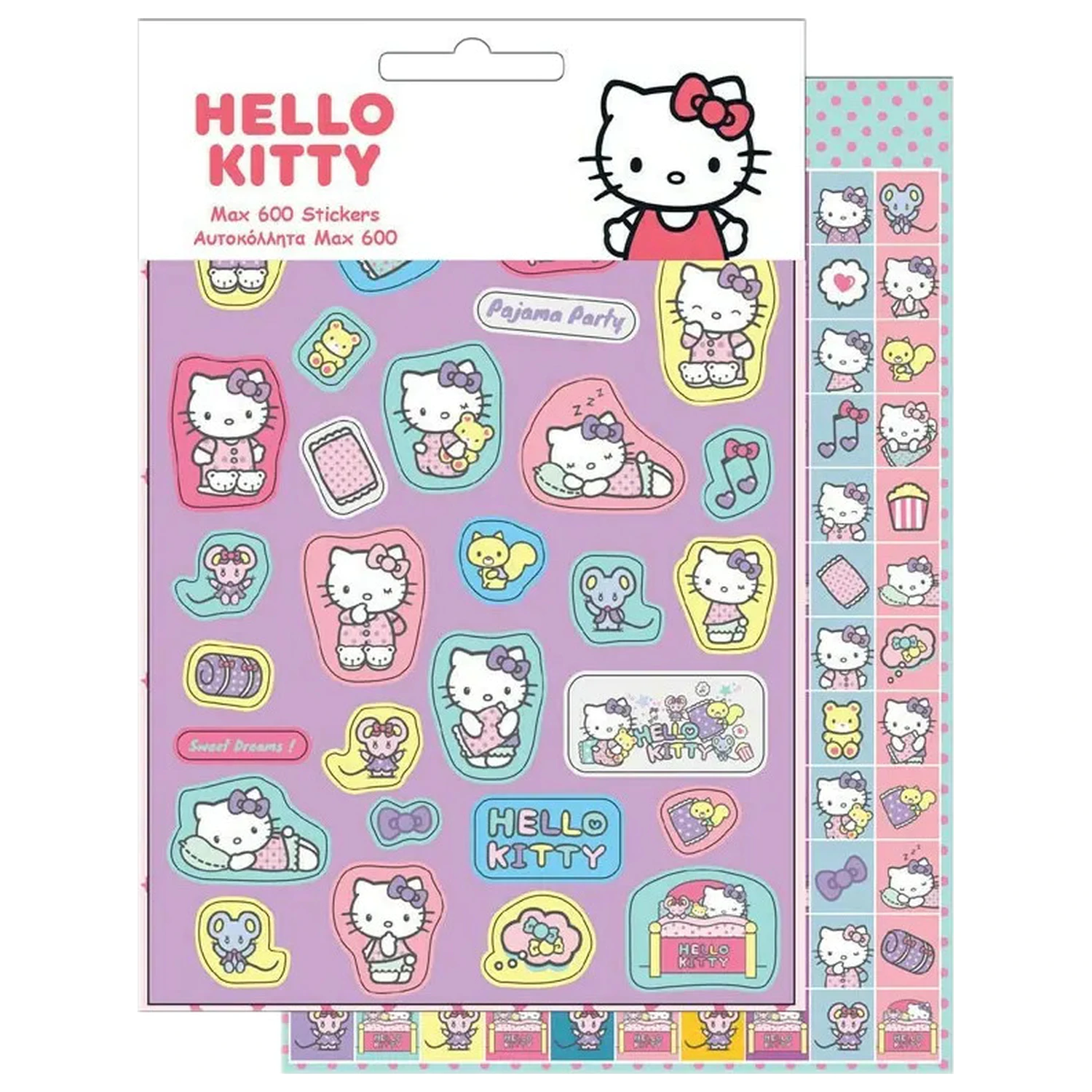 Hello Kitty Sweet sada 600 samolepek fotografii produktu
