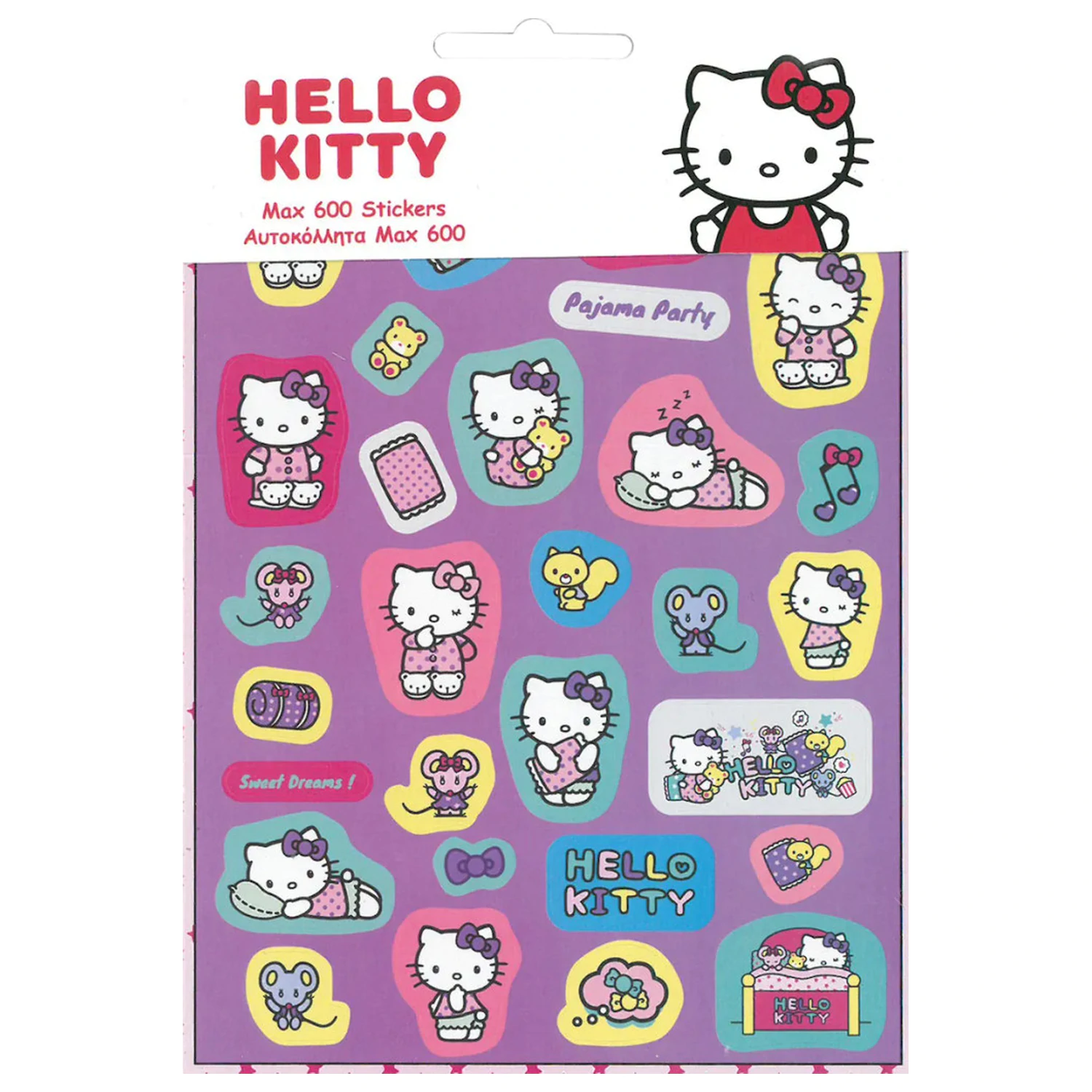 Hello Kitty Sweet sada 600 samolepek fotografii produktu