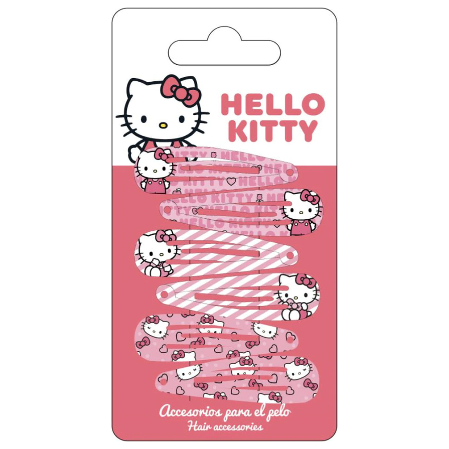Hello Kitty Sladké sponky do vlasů, sada 6 kusů fotografii produktu