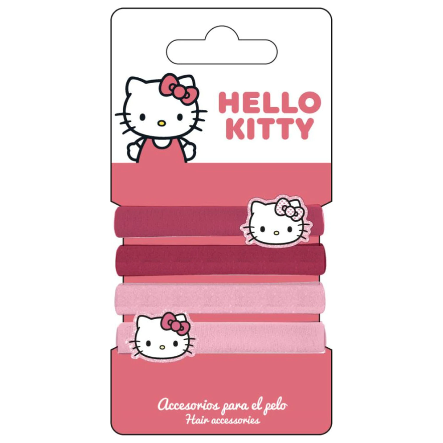 Hello Kitty Sweet gumičky do vlasů, sada 4 kusy fotografii produktu