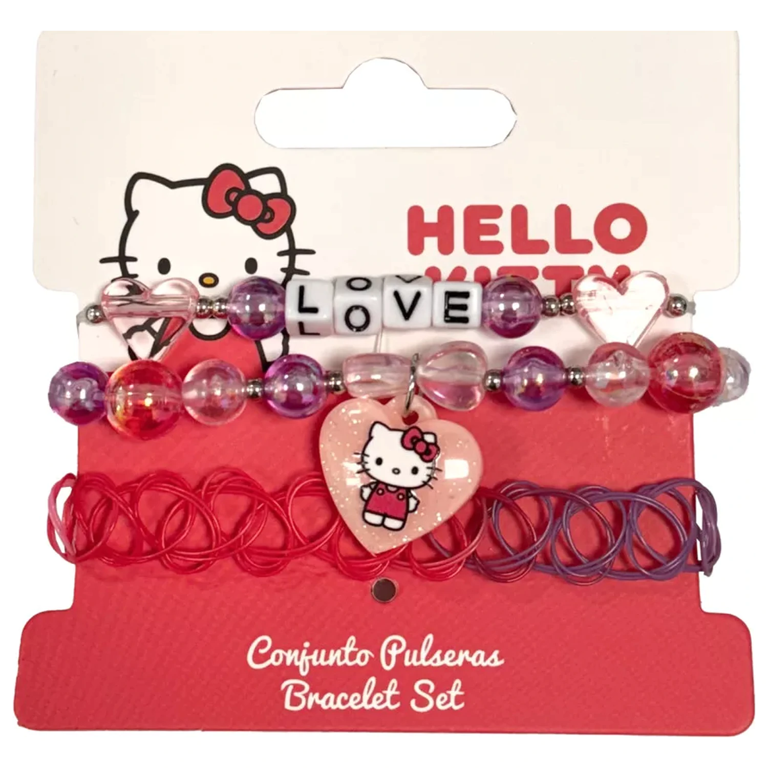 Hello Kitty sladký náramek sada 3 kusů fotografii produktu