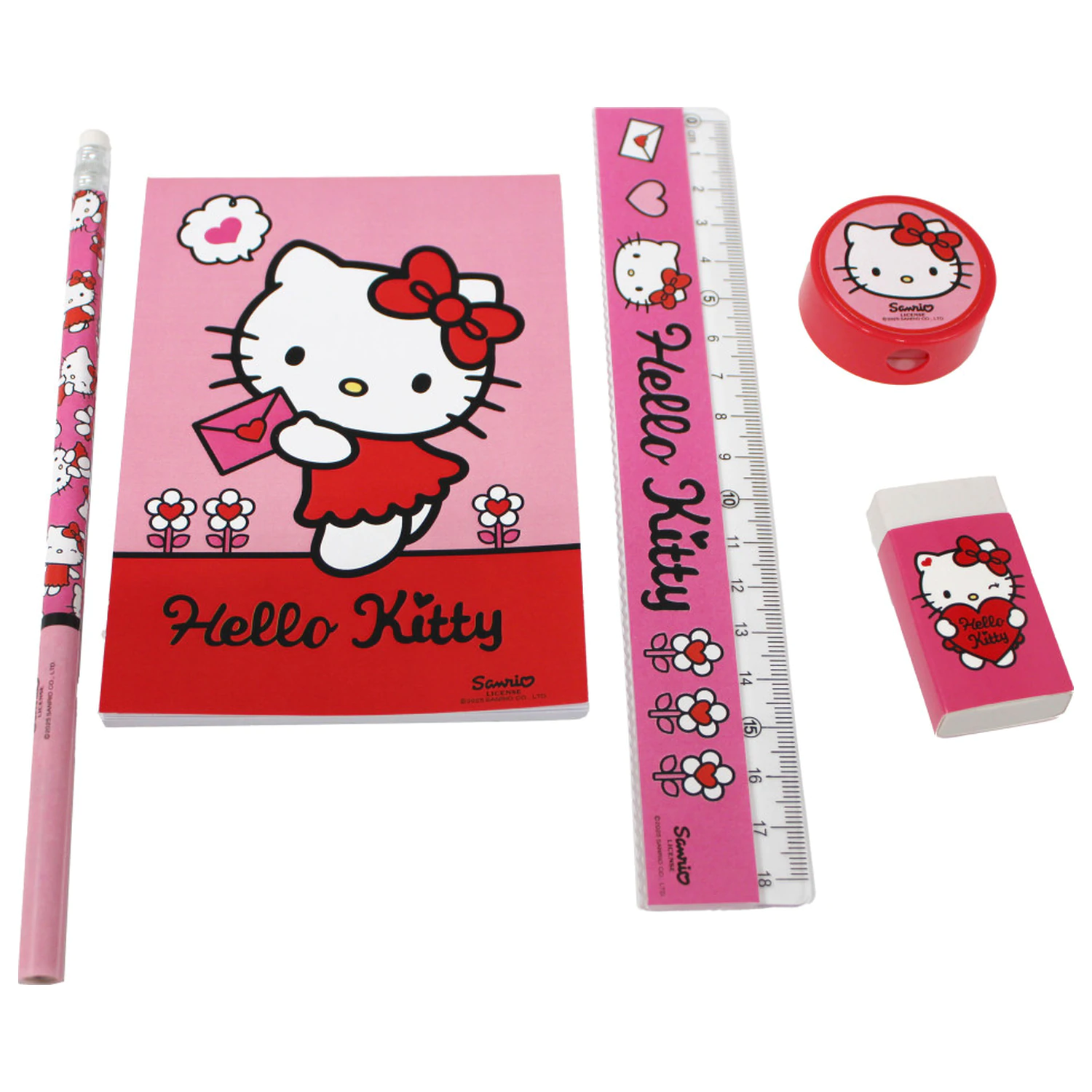 Hello Kitty Sweetheart Papírenská sada 5 kusů fotografii produktu