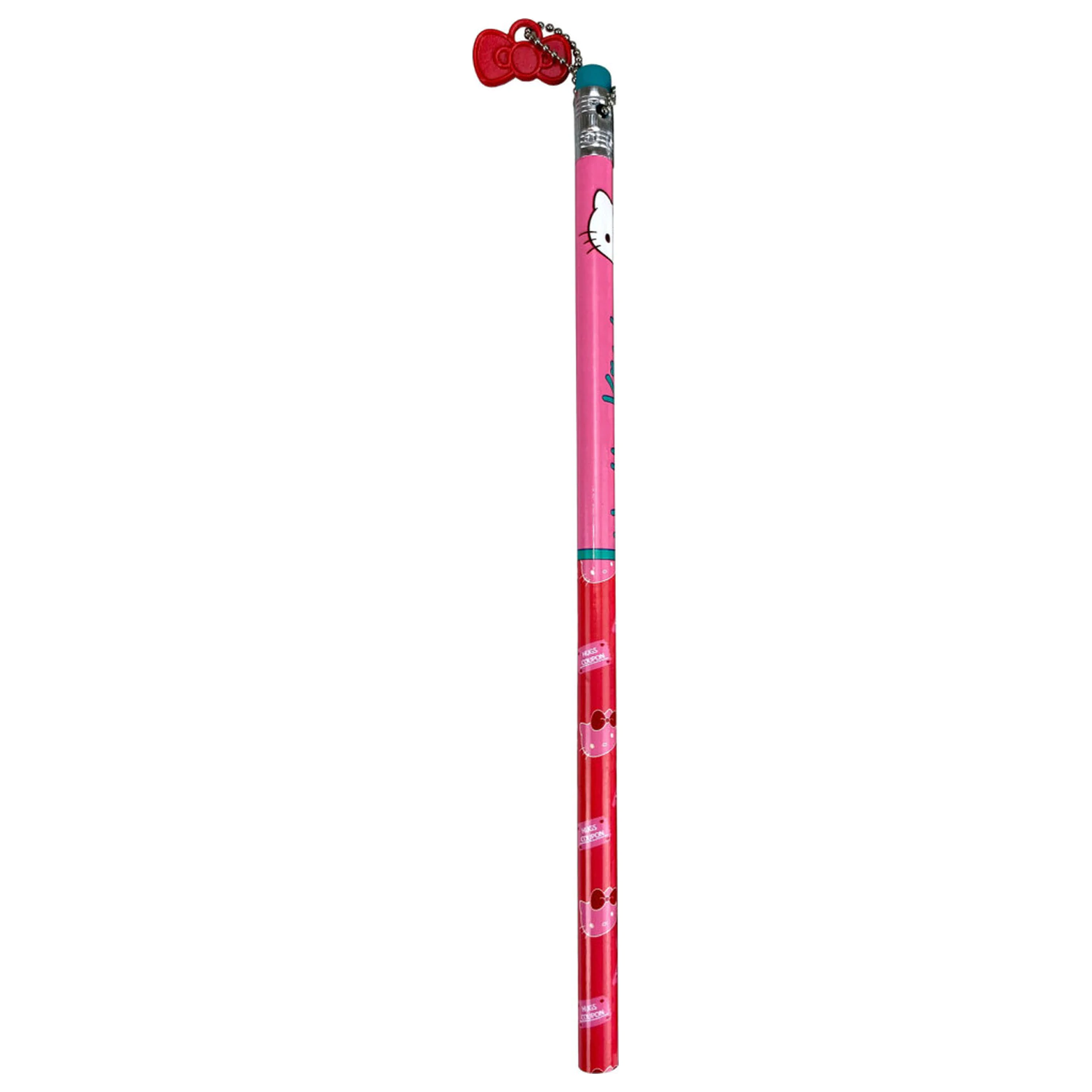 Hello Kitty Sweetheart Pink HB grafitová tužka s topperem fotografii produktu