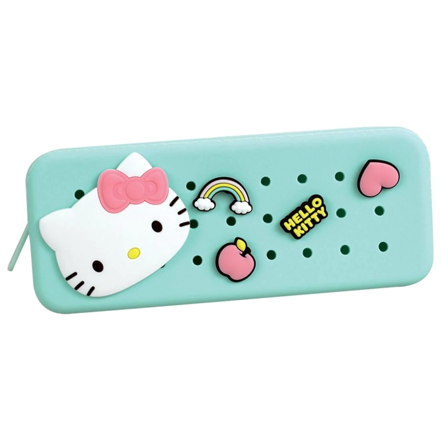 Hello Kitty silikonové pouzdro na tužky s odznaky fotografii produktu