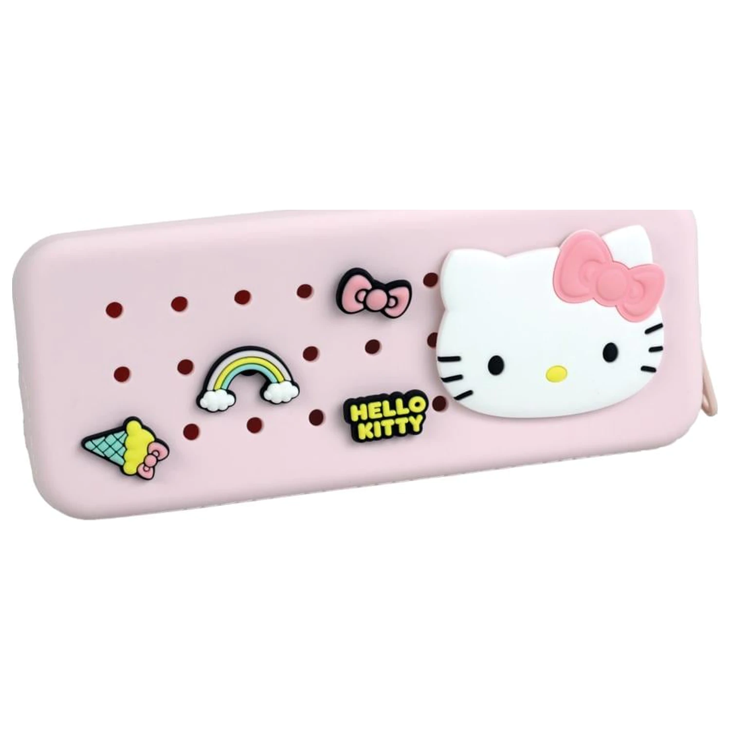 Hello Kitty silikonové pouzdro na tužky s odznaky fotografii produktu