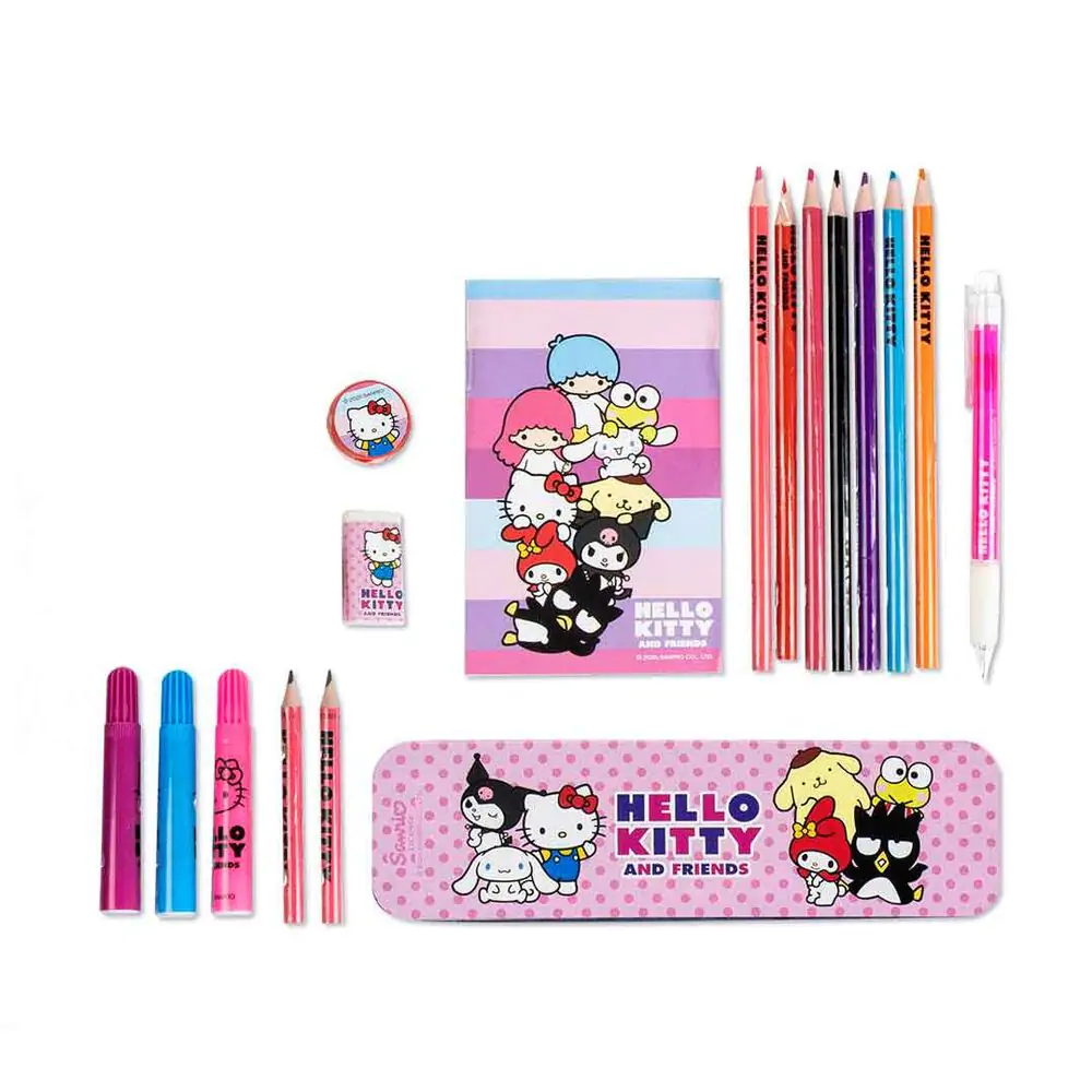 Omalovánky Hello Kitty stationery set fotografii produktu