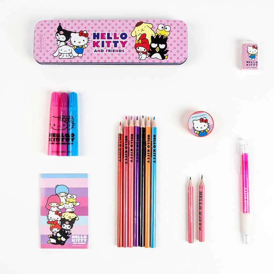 Omalovánky Hello Kitty stationery set fotografii produktu