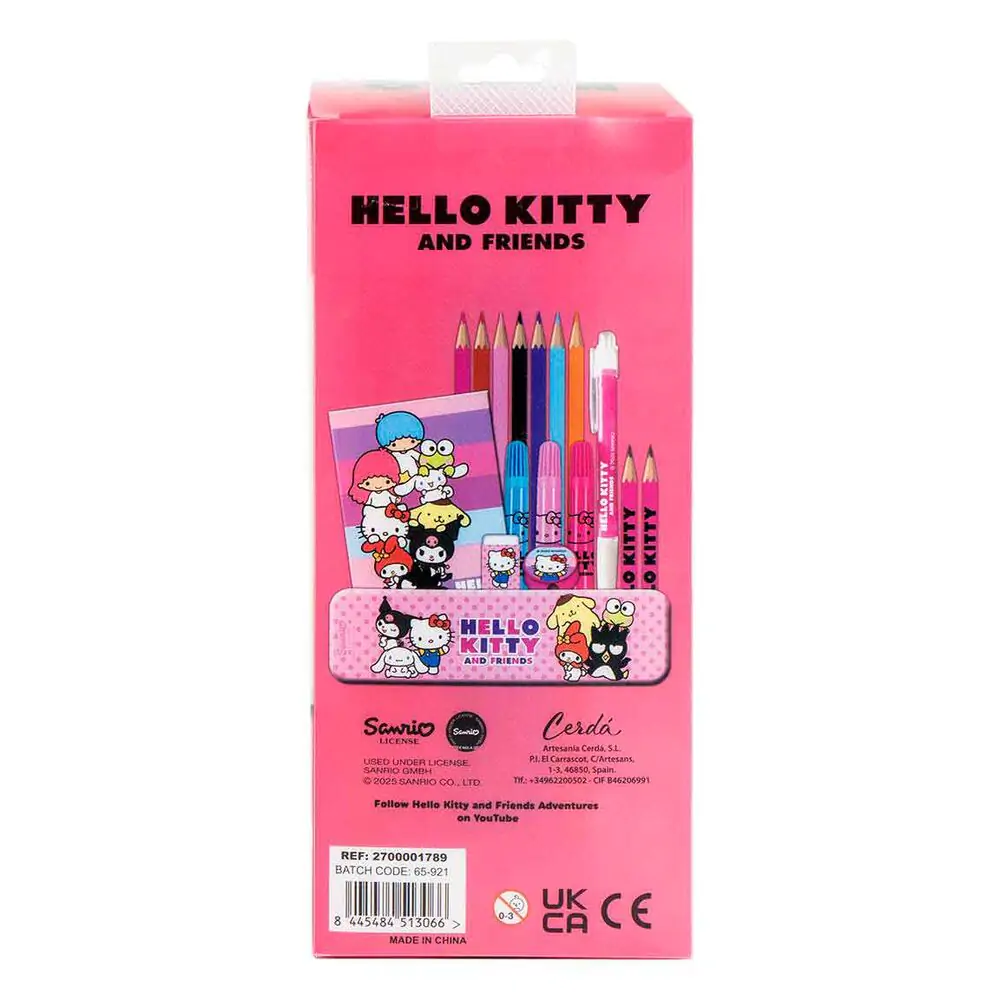 Omalovánky Hello Kitty stationery set fotografii produktu