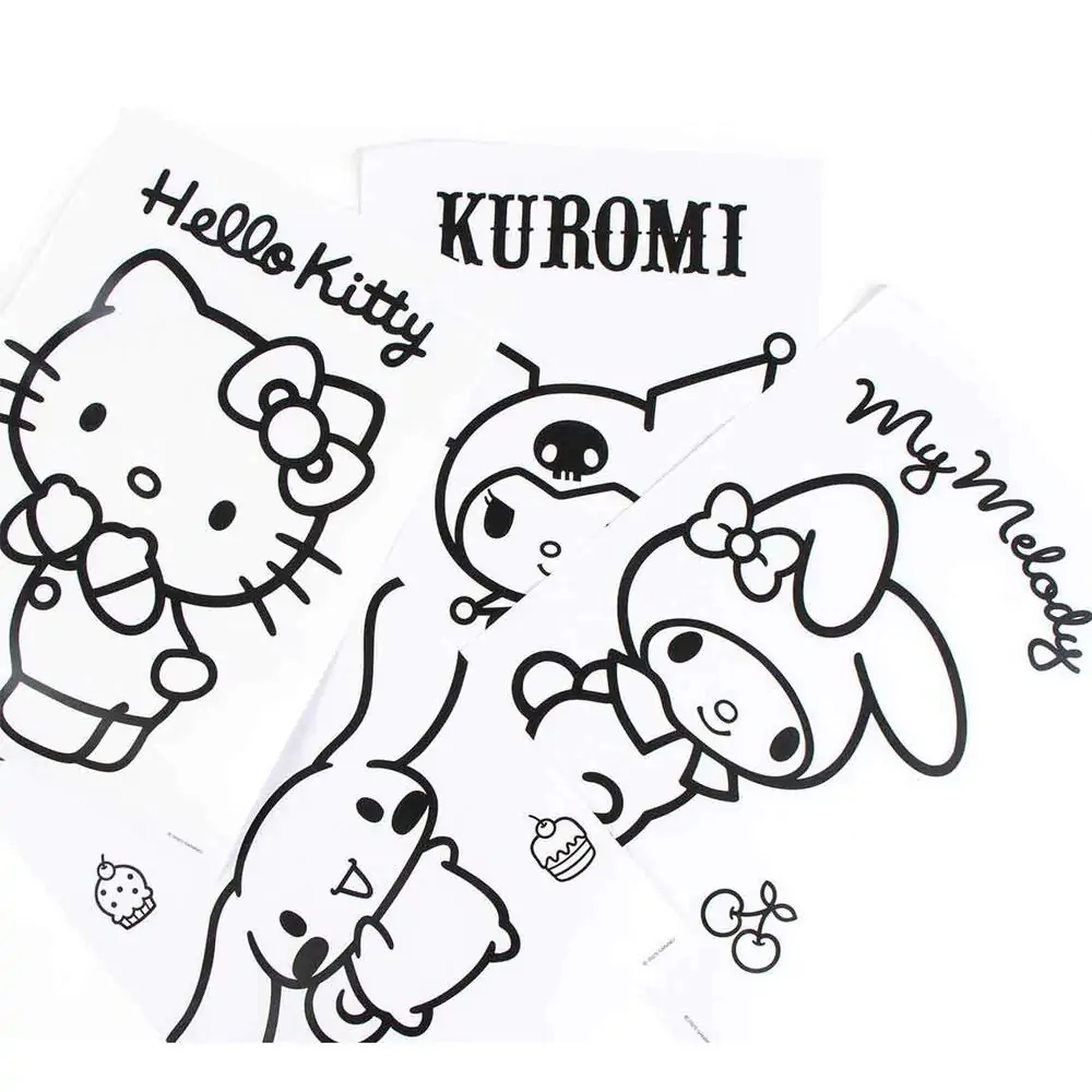 Omalovánky Hello Kitty stationery set fotografii produktu