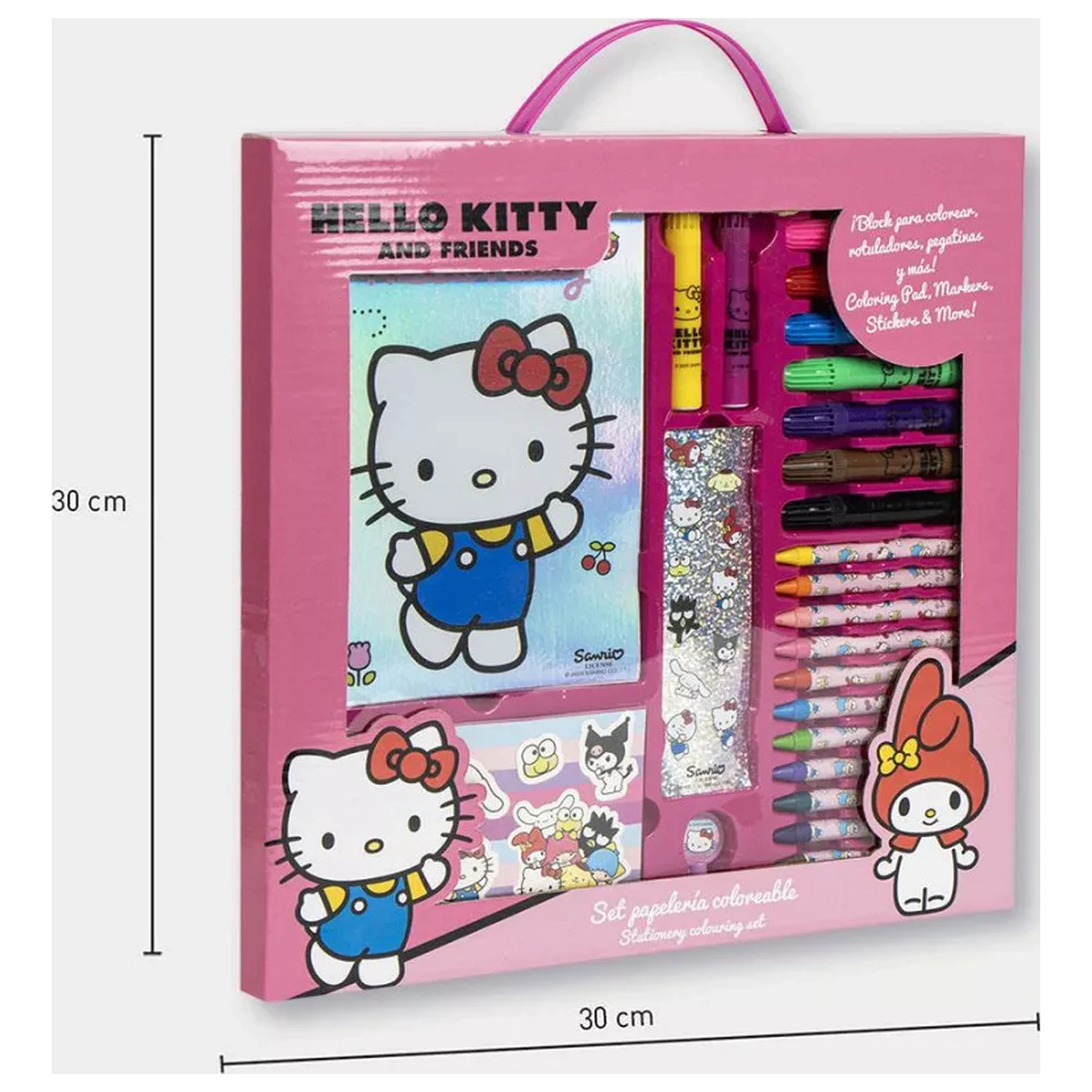 Omalovánková papírnická sada Hello Kitty fotografii produktu