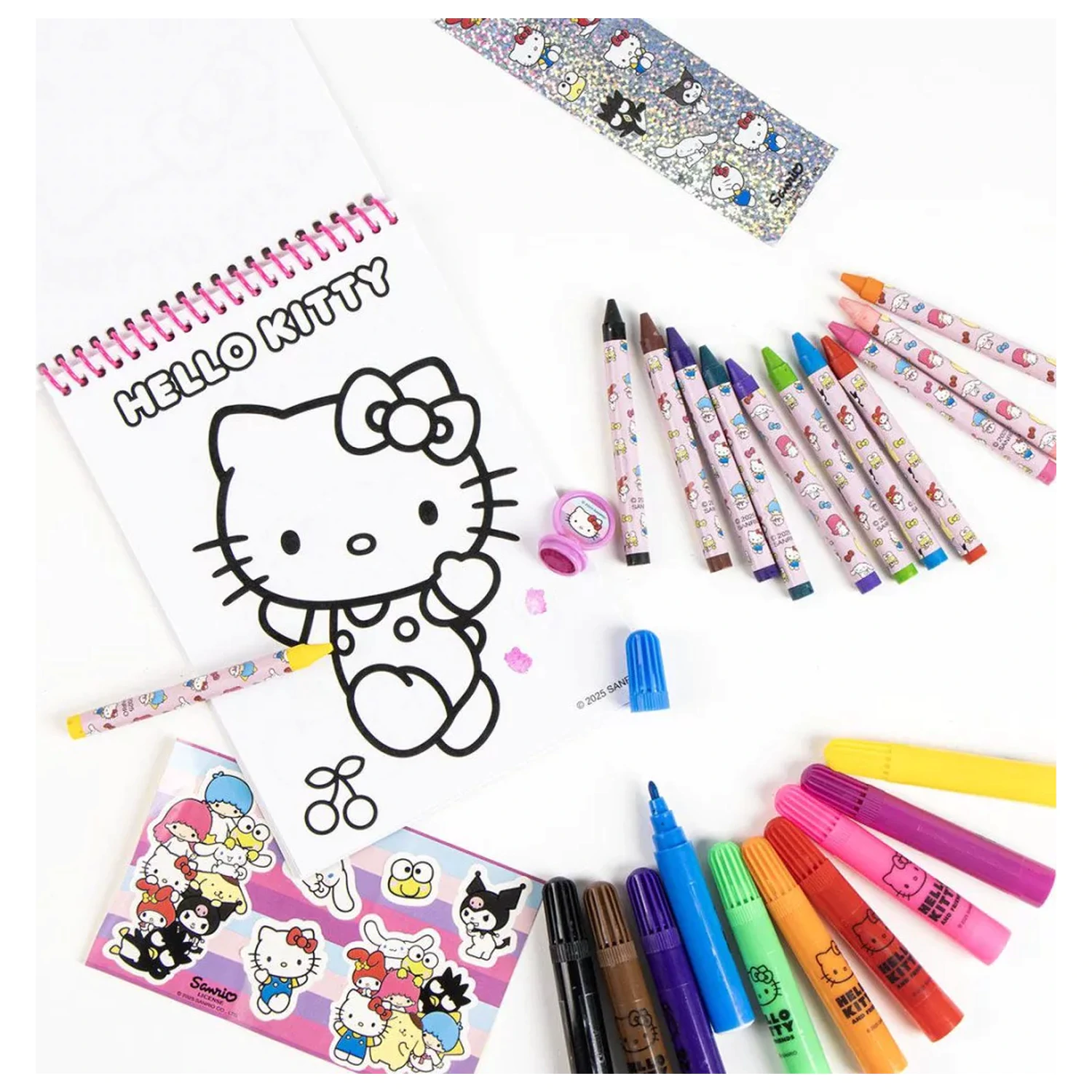 Omalovánková papírnická sada Hello Kitty fotografii produktu
