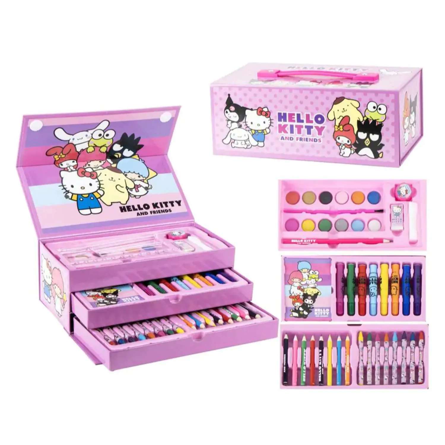 Omalovánky Hello Kitty stationery case fotografii produktu