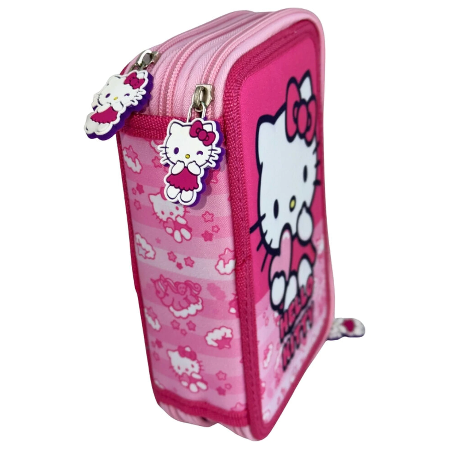 Hello Kitty trojité pouzdro na tužky fotografii produktu