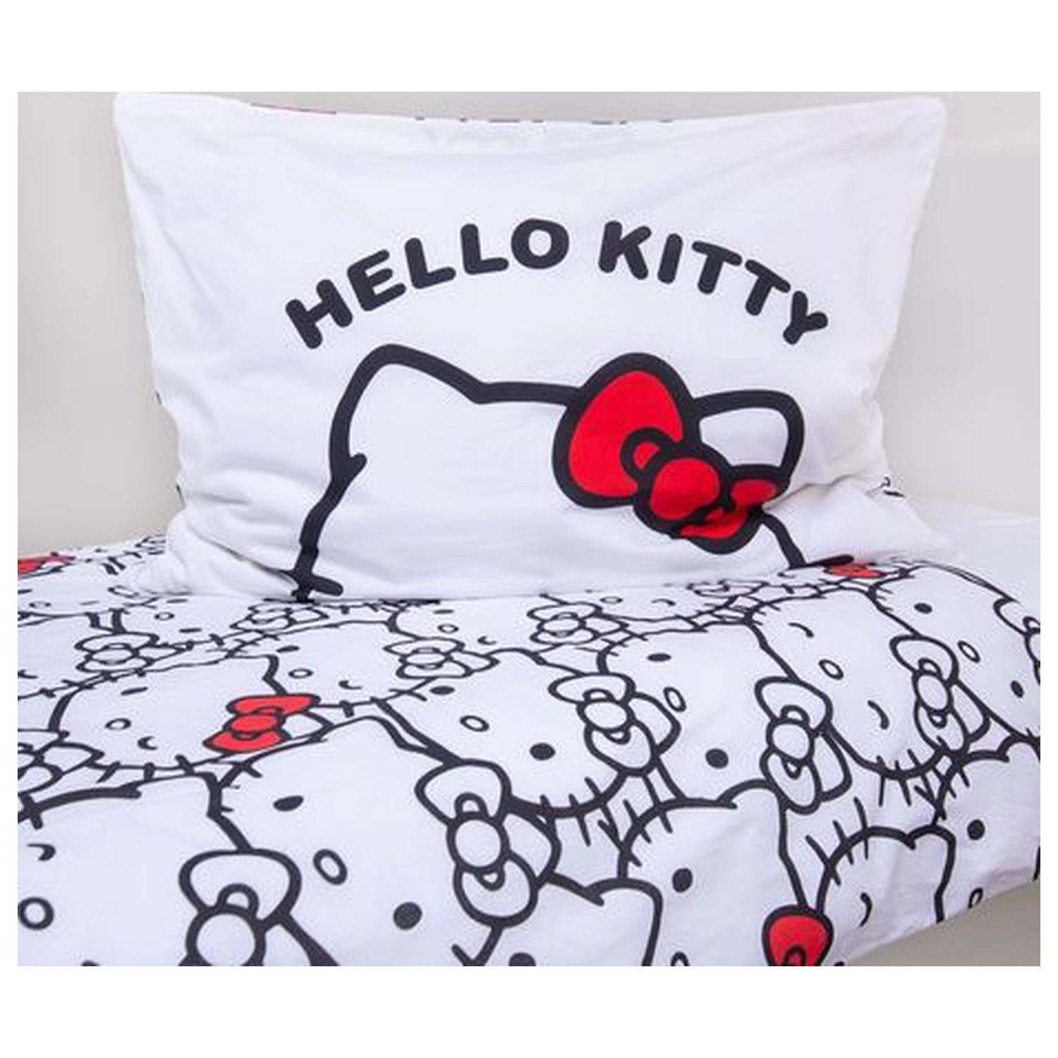 Hello Kitty Bílý povlak na peřinu fotografii produktu