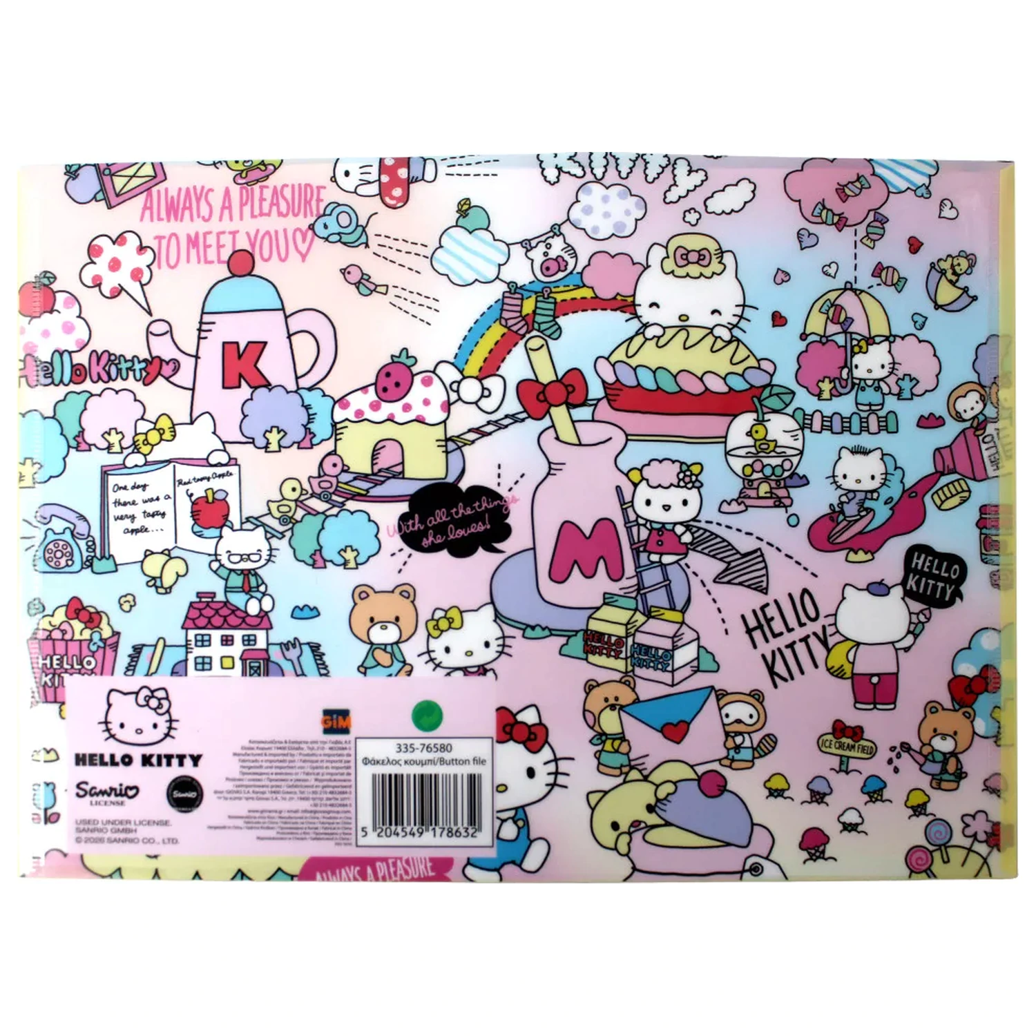 Hello Kitty World obal na dokumenty A4 fotografii produktu